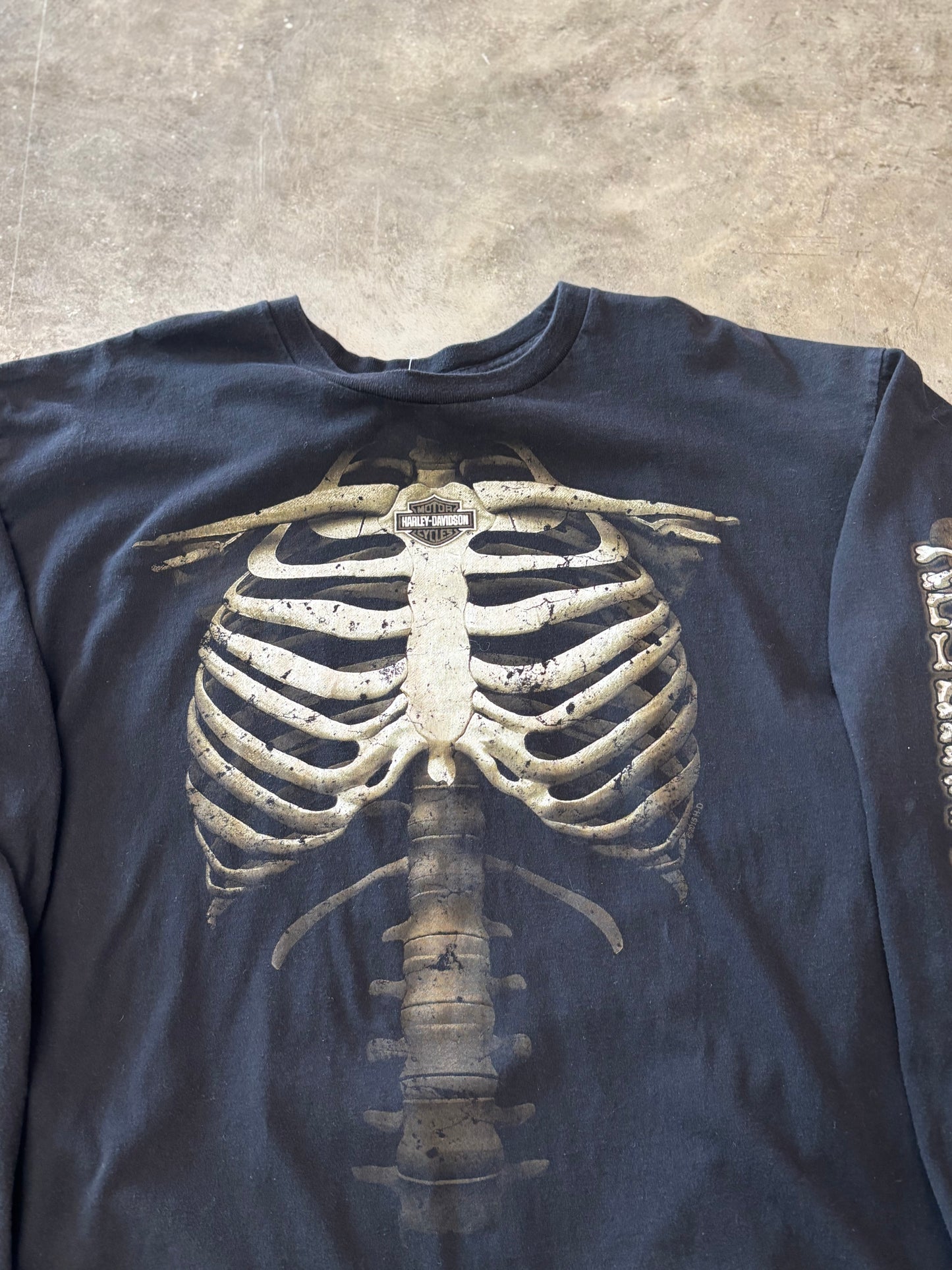 Harley Davidson Ribcage long sleeve size xxl