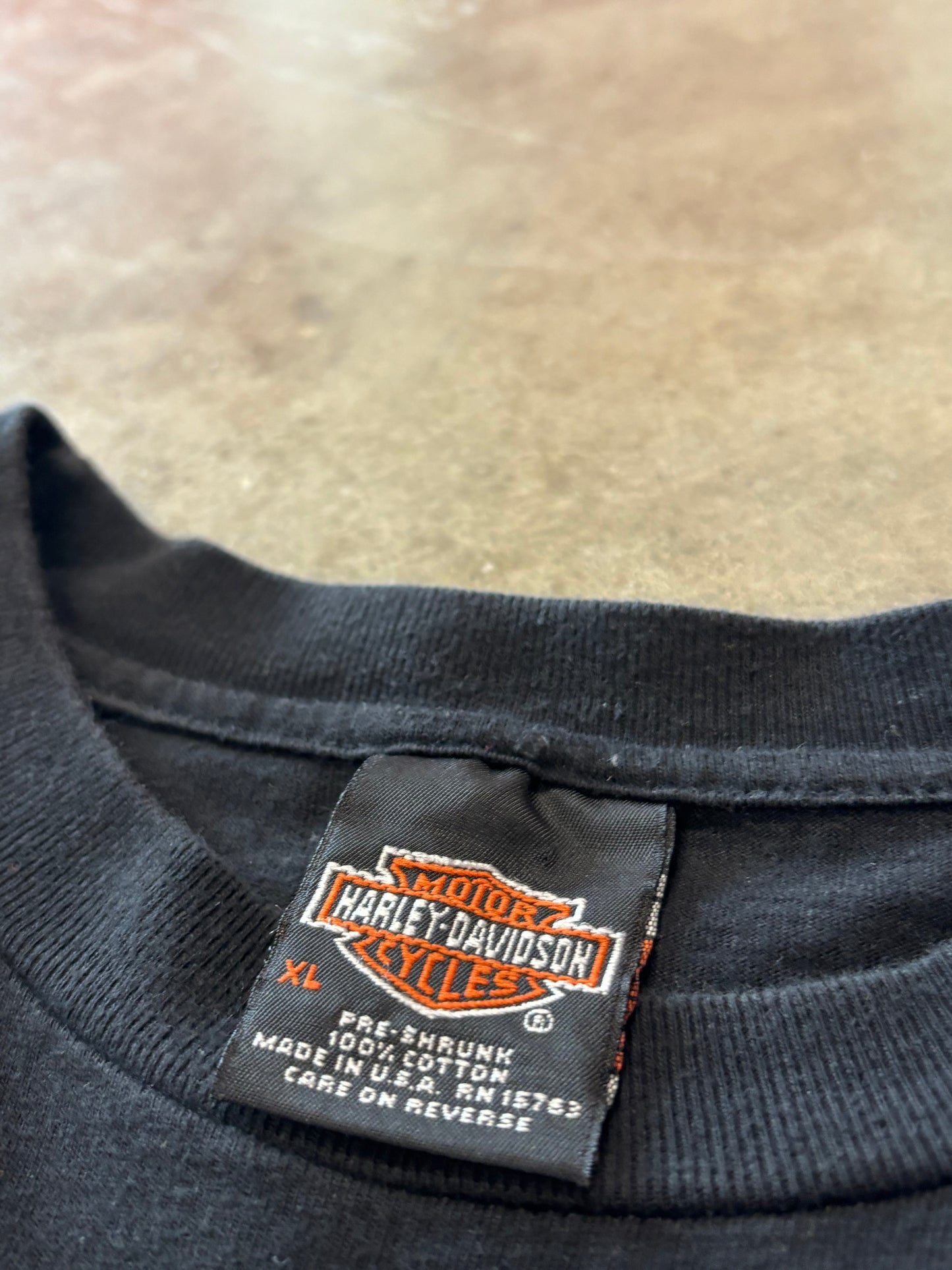 Vintage Harley Davidson Navsclone long sleeve size xl