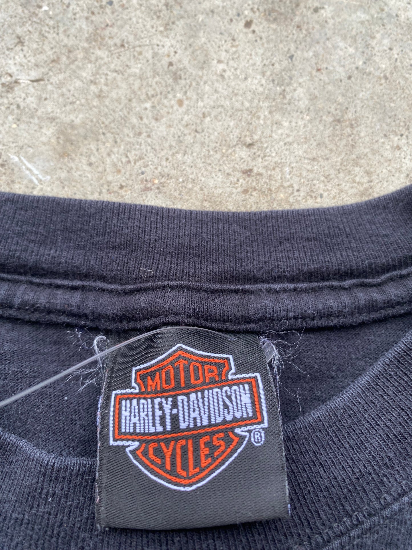 Harley Davidson Big chrome flames shirt size XXL