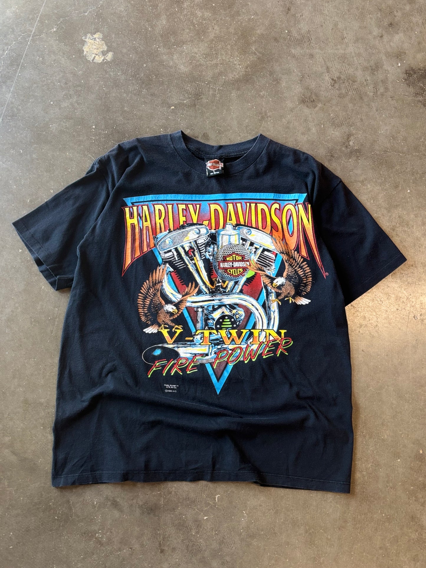 Vintage Harley Davidson V Twin shirt size large