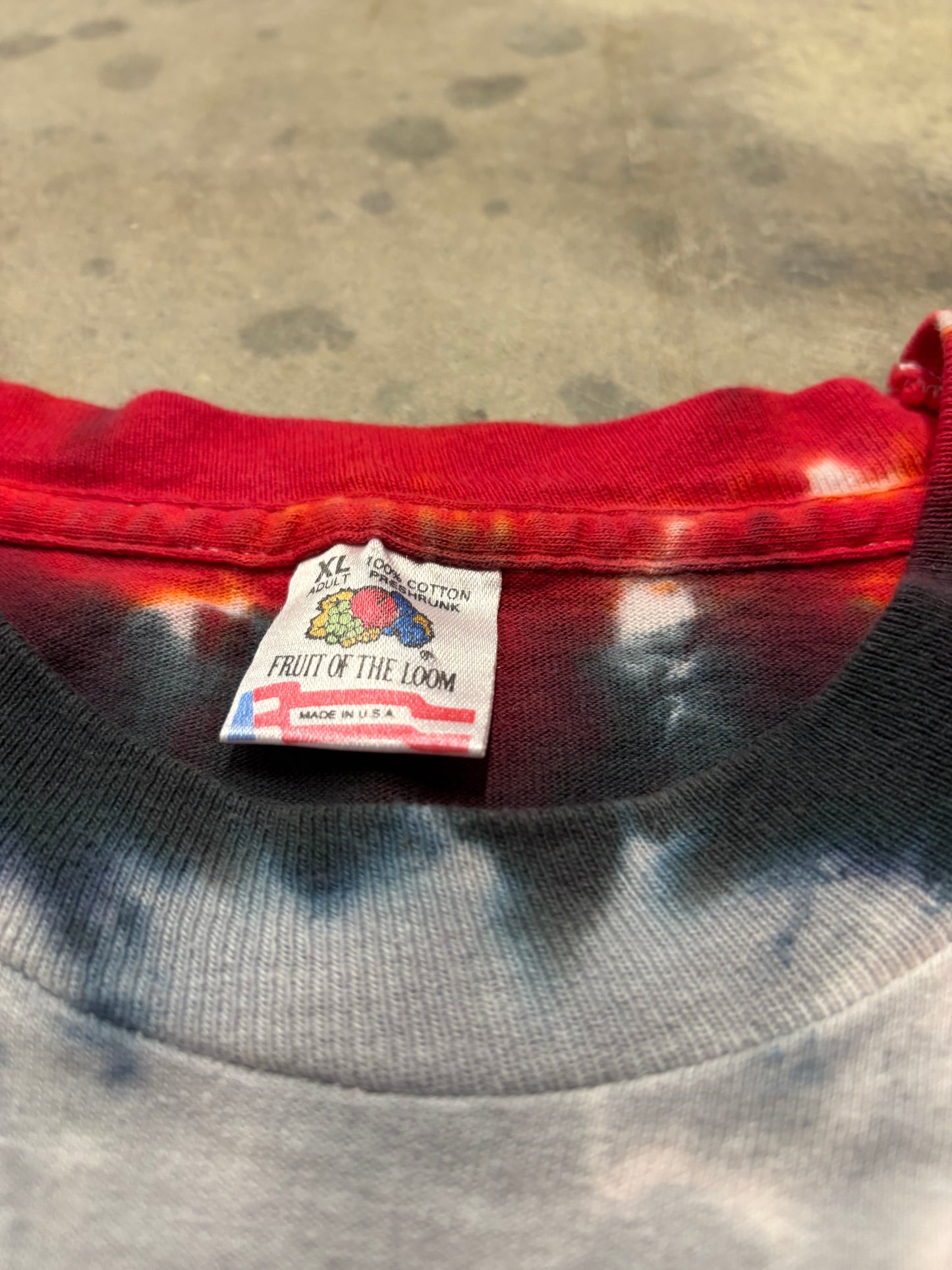 Vintage Rolling Stones Tie Dye shirt size extra large