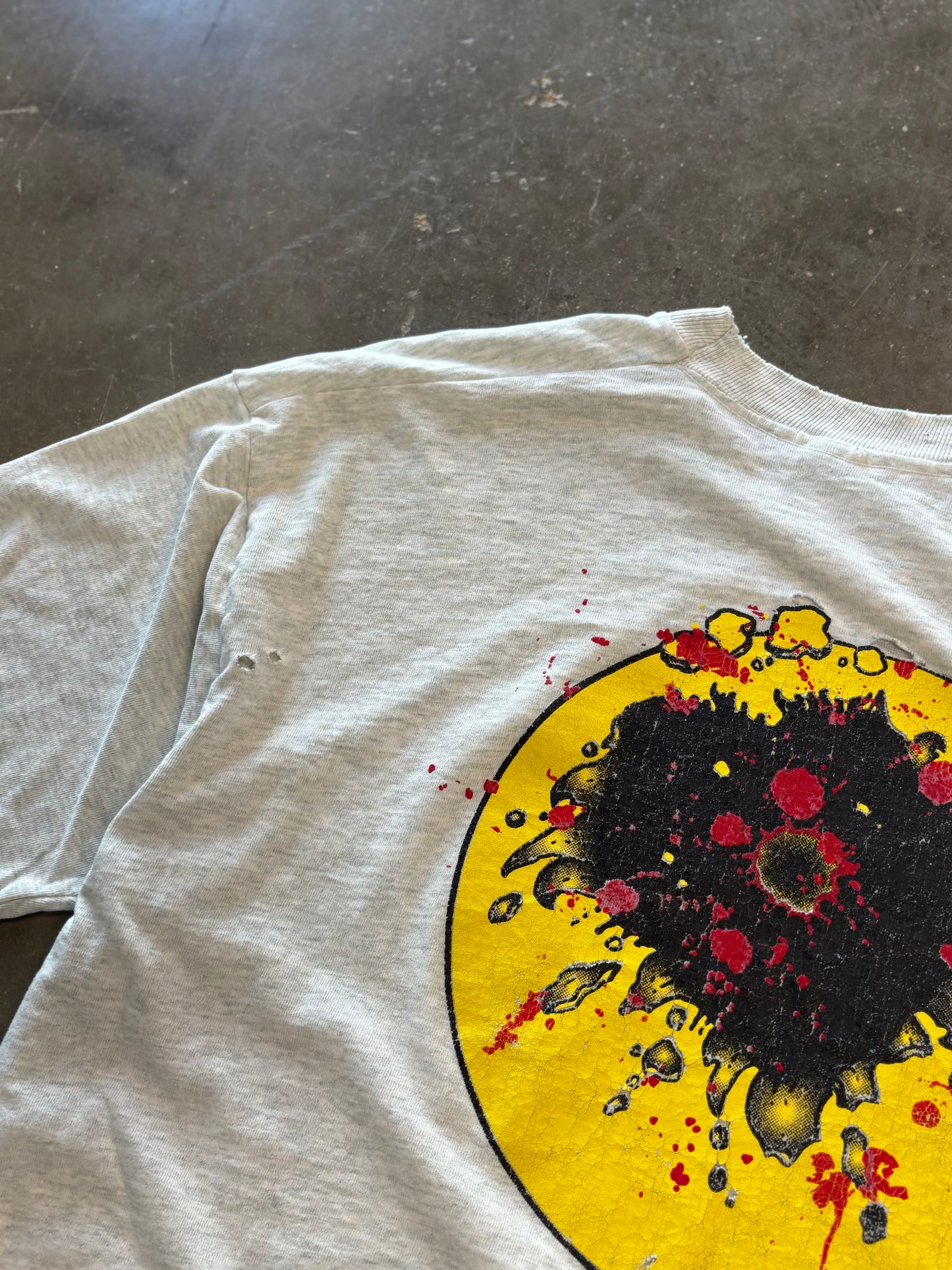 Vintage Smiley Face headshot shirt size xl