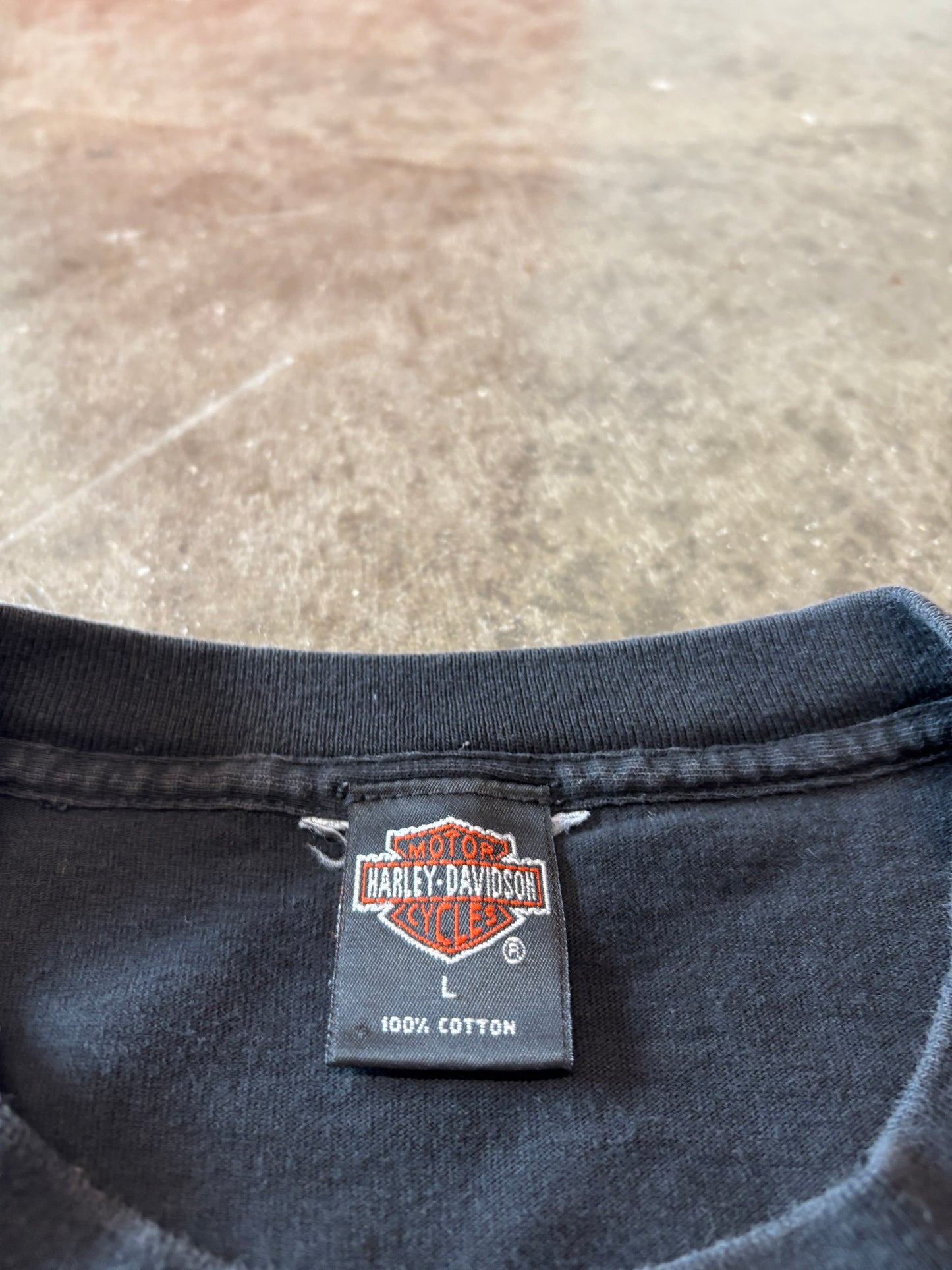Vintage Harley Davidson Loud Pipes shirt size large