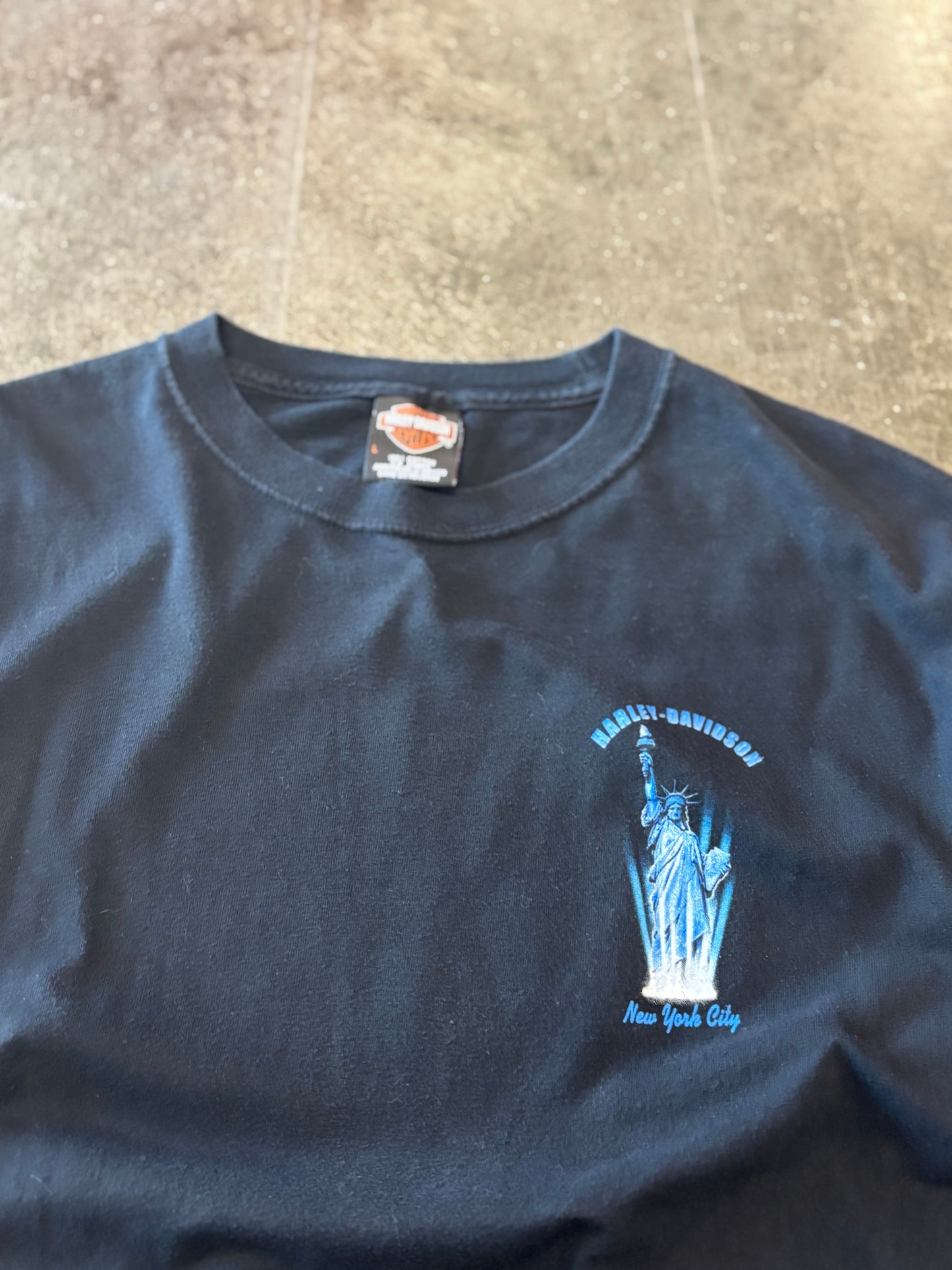 Vintage Harley Davidson NYC shirt size large