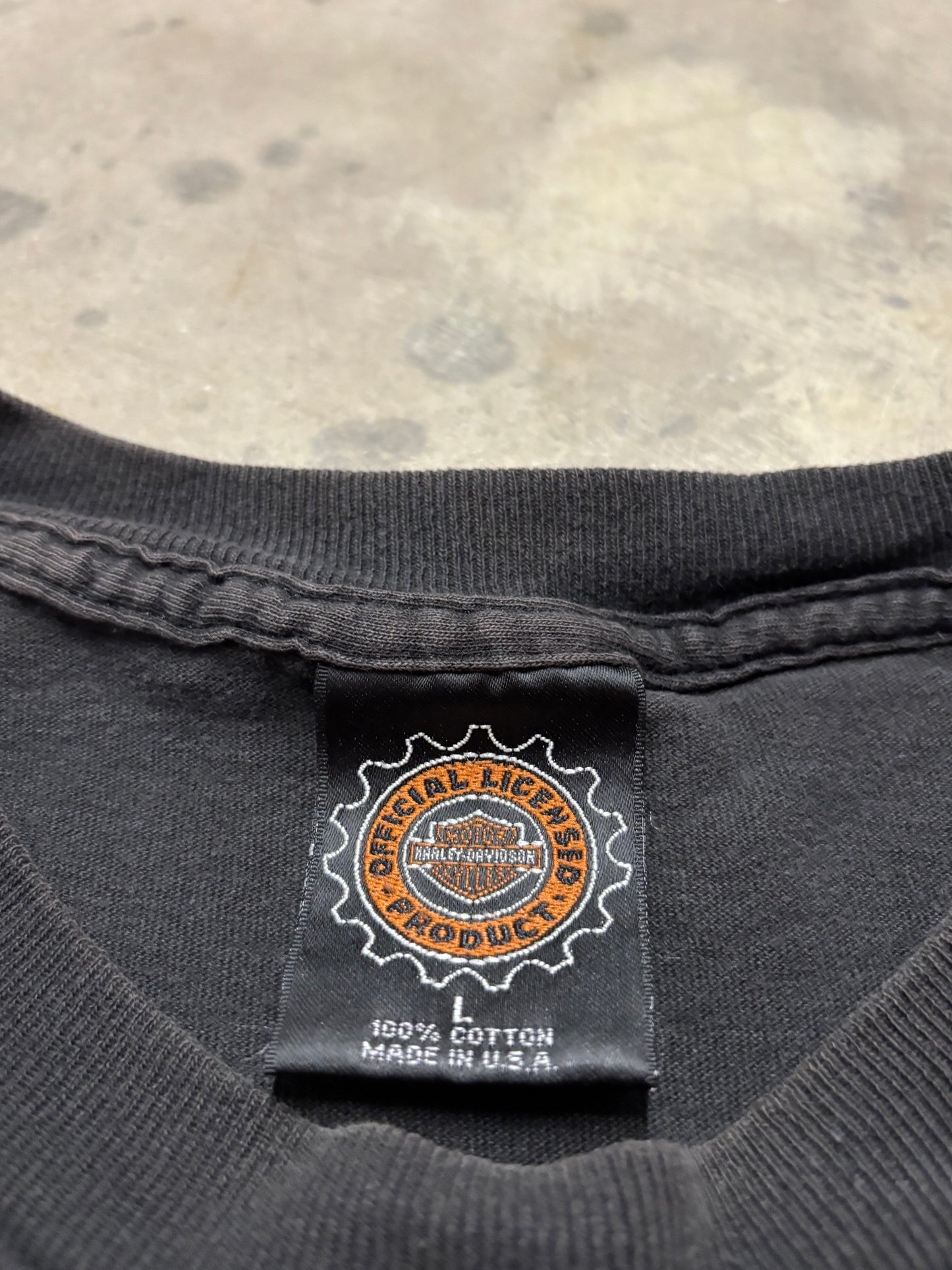 Vintage Harley Davidson Chrome Wing shirt size large