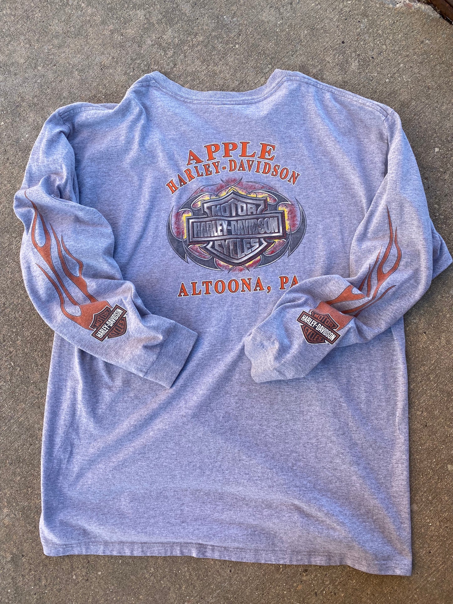 Harley Davidson Gray long sleeve size 2xL