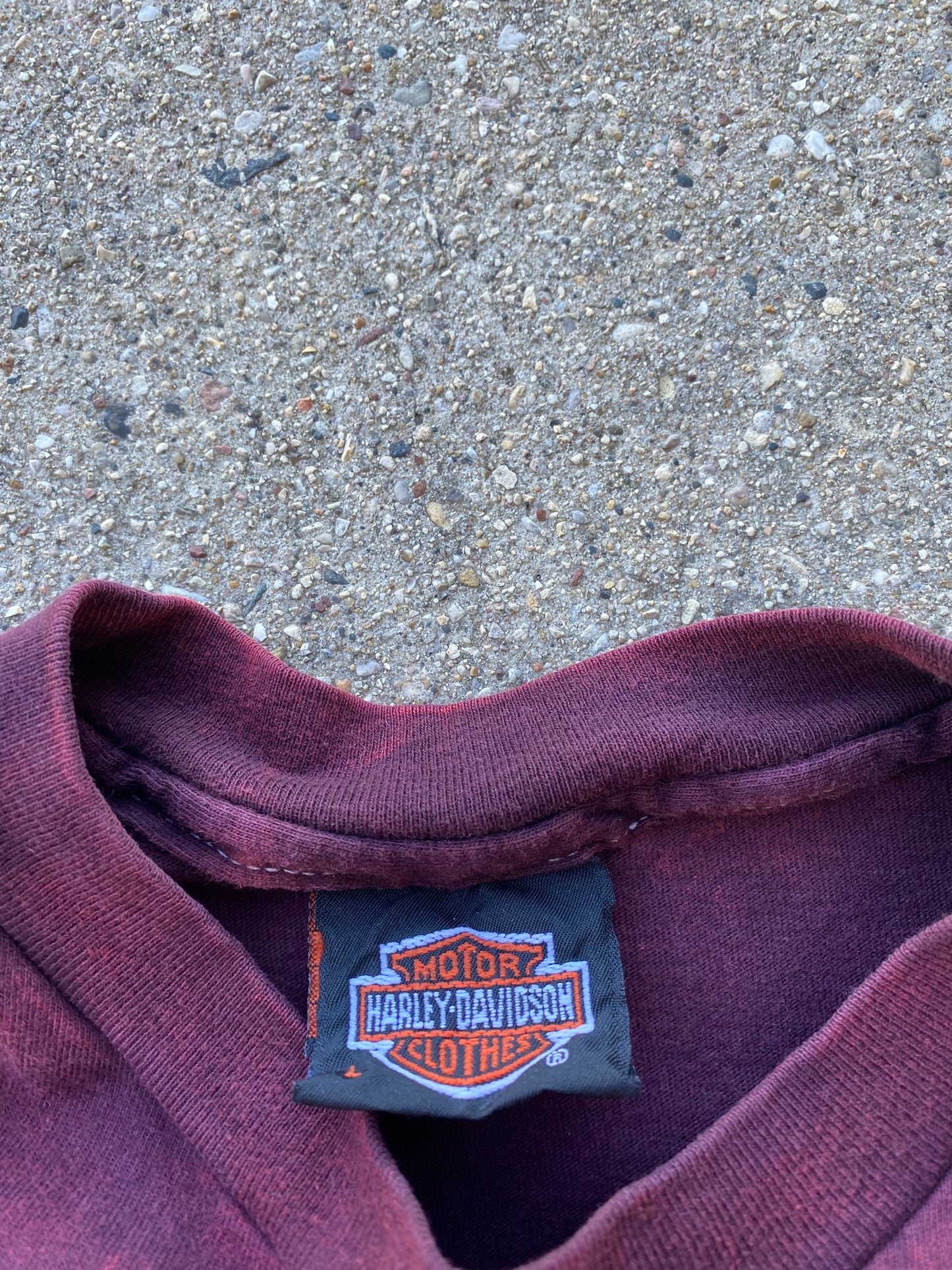 Vintage Harley Davidson the wind beneath my wings shirt size large