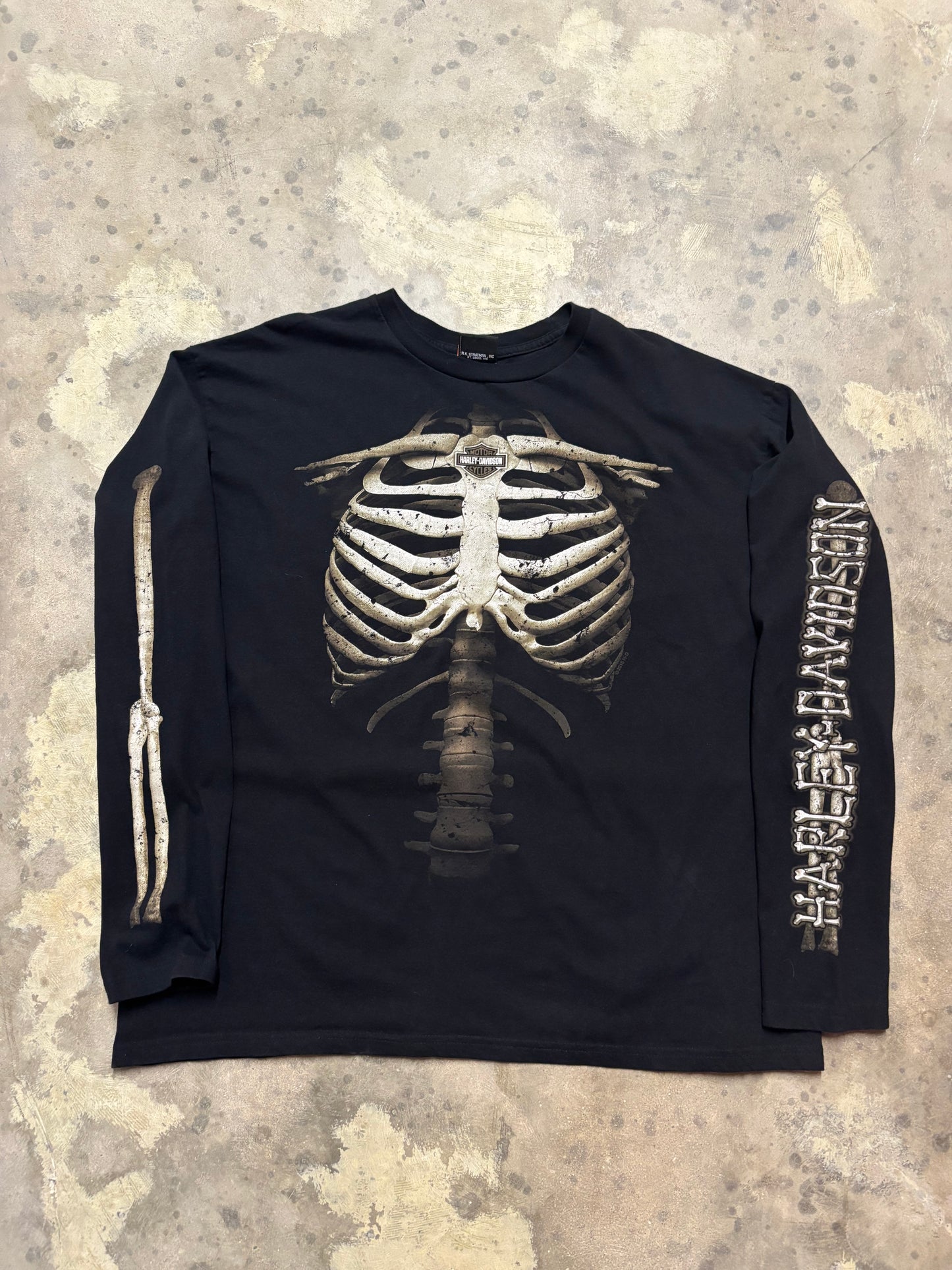 Harley Davidson Ribcage long sleeve size xxl shirt