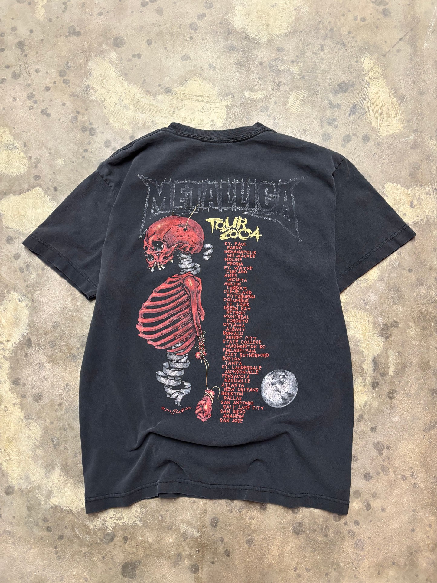 Vintage Metallica shirt size medium