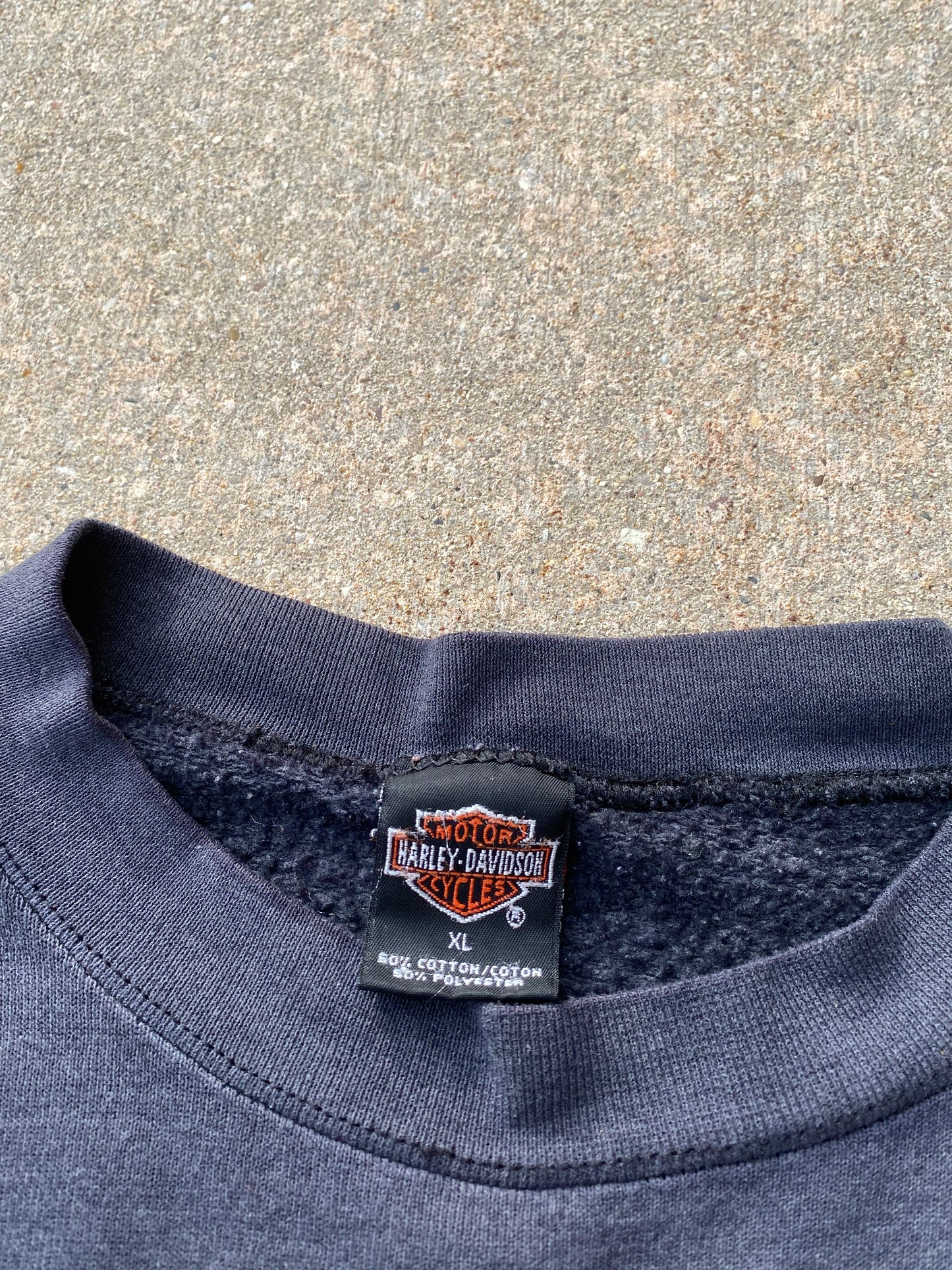 Vintage Harley Davidson Flame sweatshirt size XL