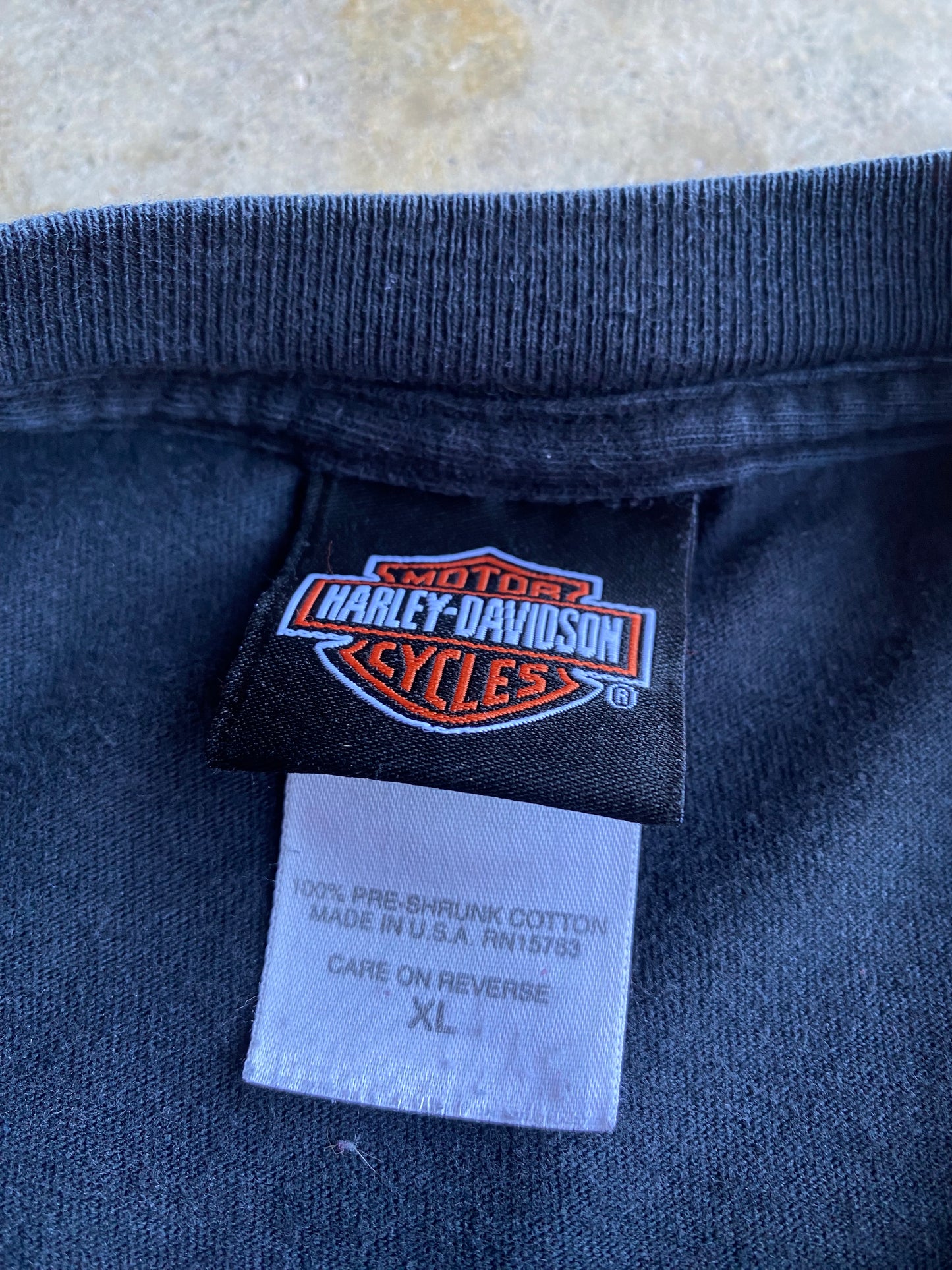 Harley Davidson Pool ball long sleeve shirt size extra large