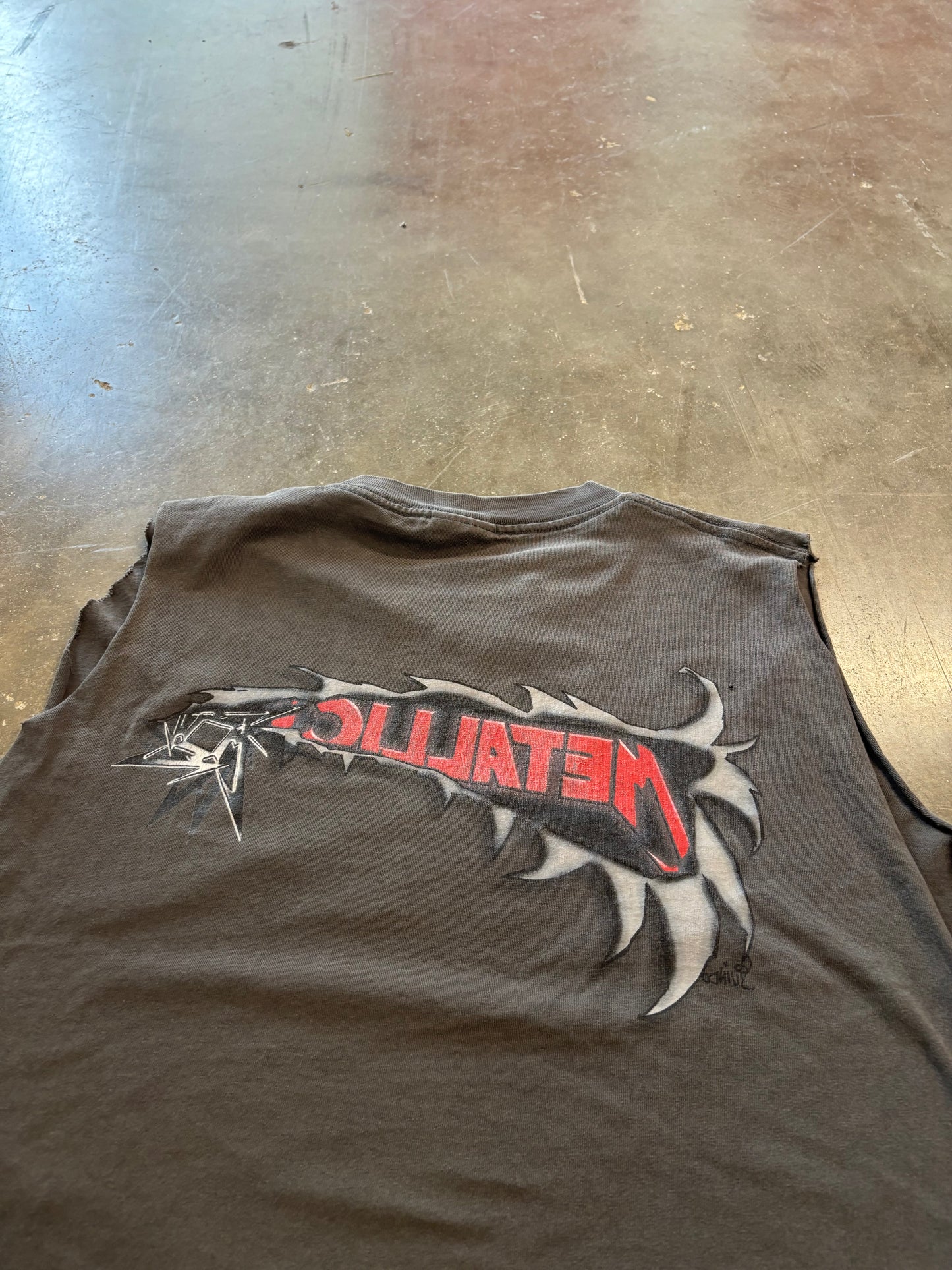 Vintage Metallica Chopped shirt size XL