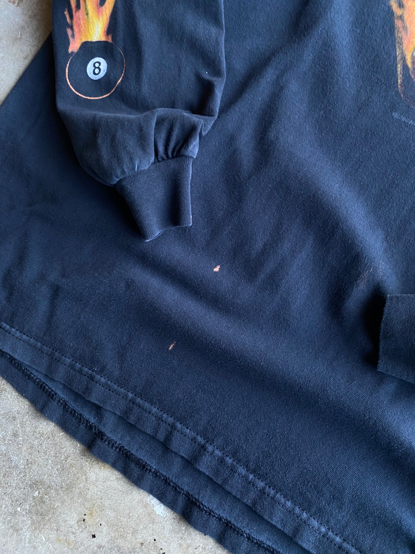 Harley Davidson Pool ball long sleeve shirt size extra large