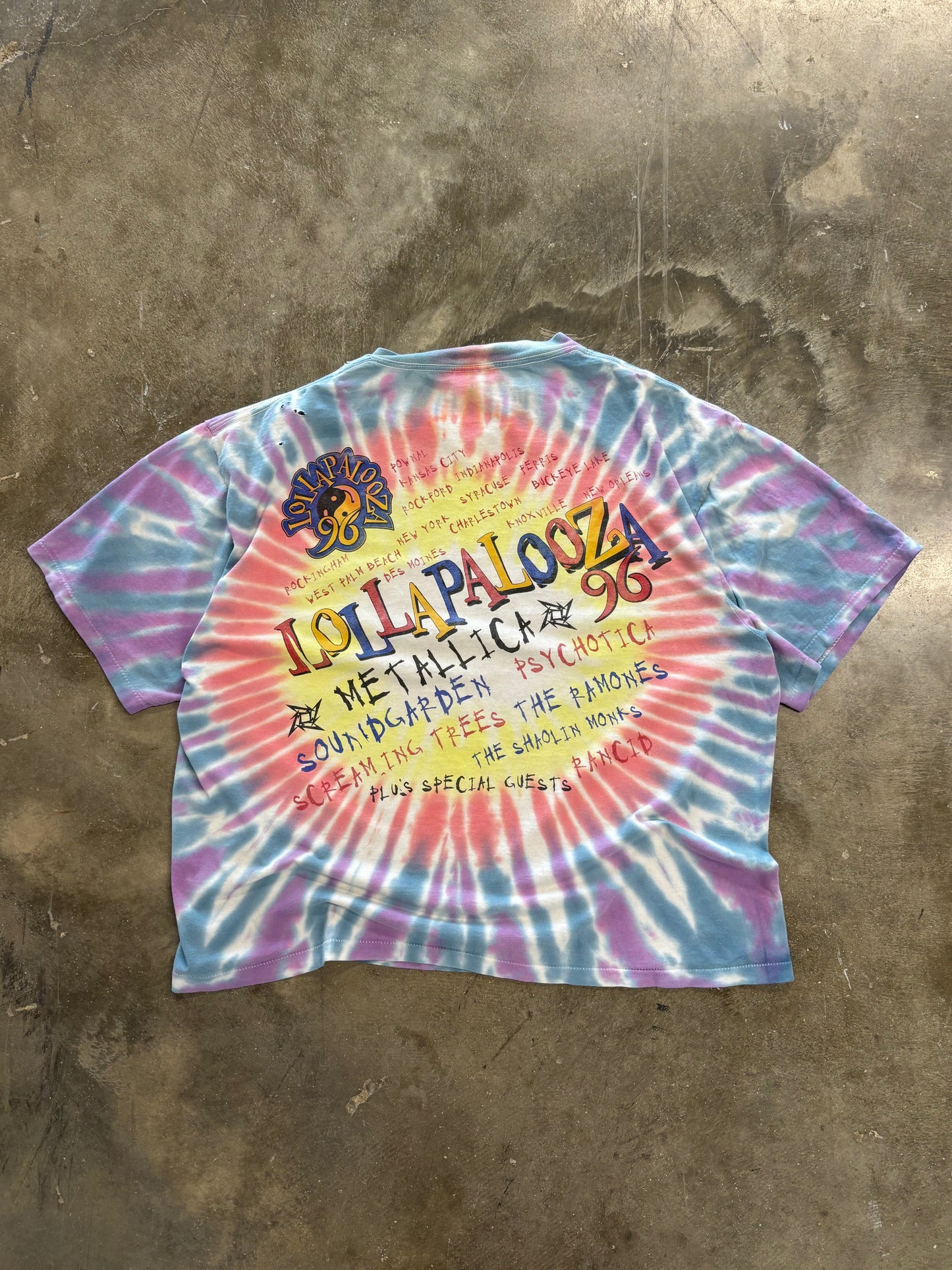 Vintage Lollapalooza shirt size extra large