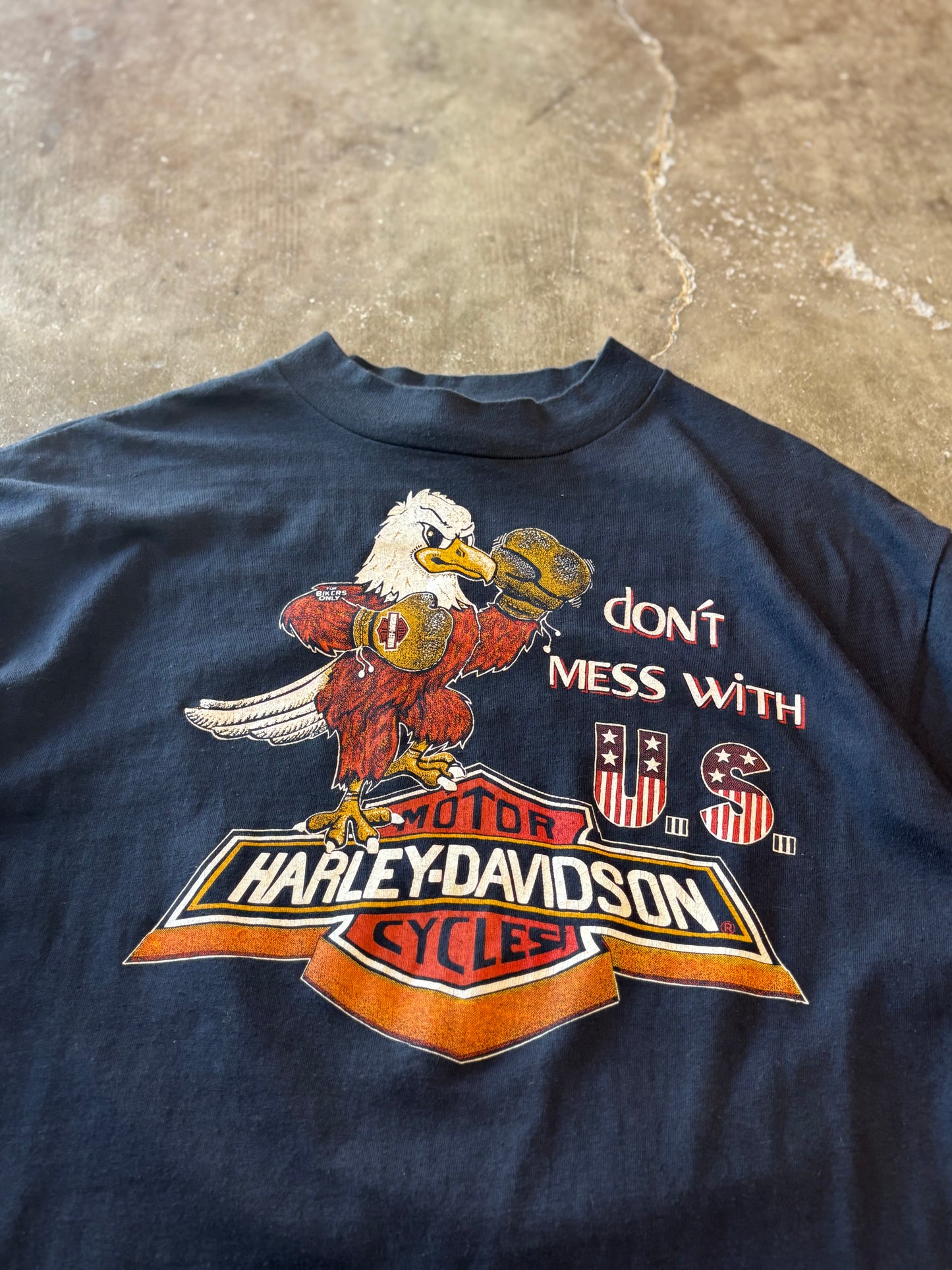 Vintage Harley Davidson Don’t mess with the US shirt size xl