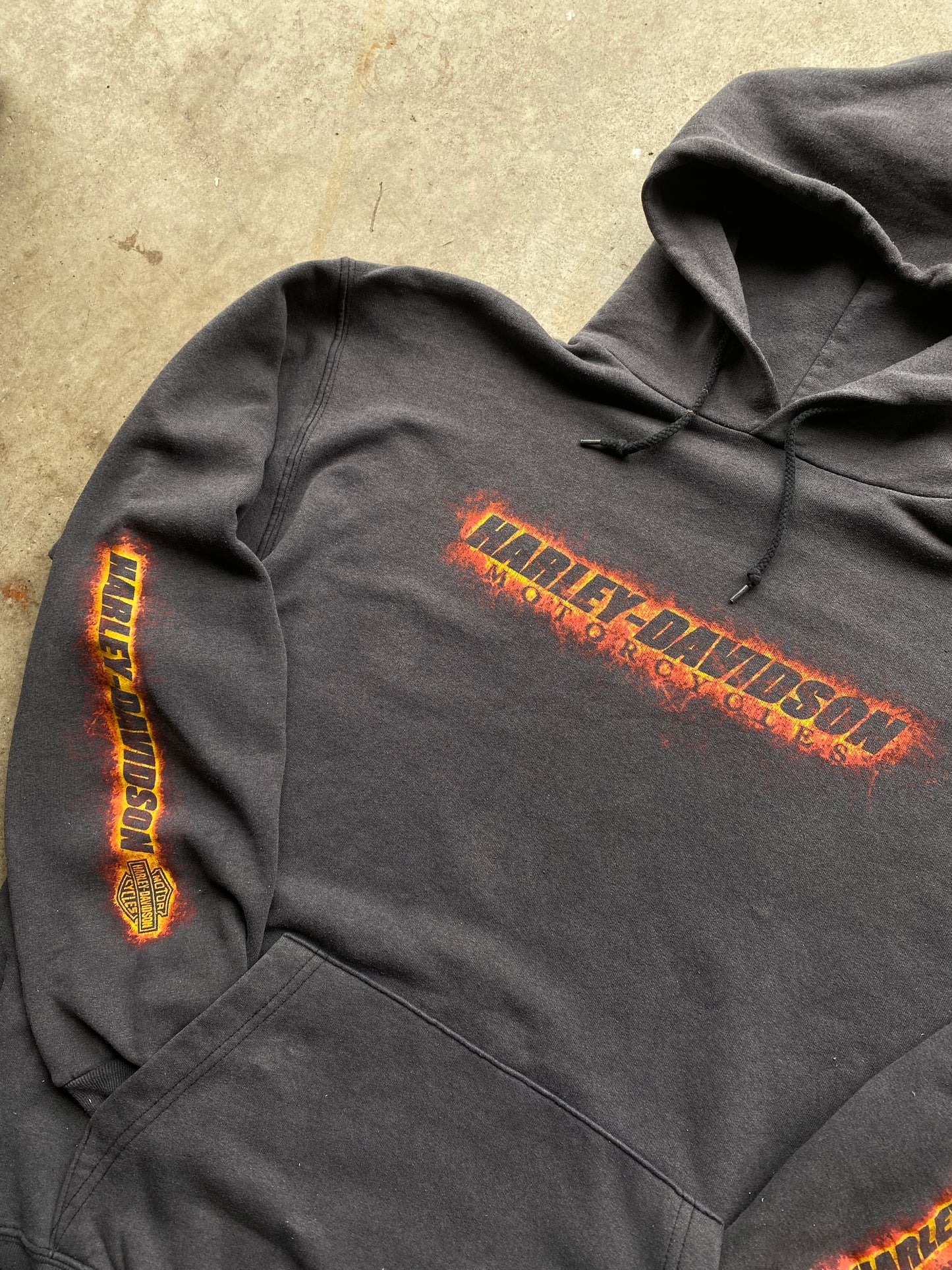 Vintage Harley Davidson Hoodie size large