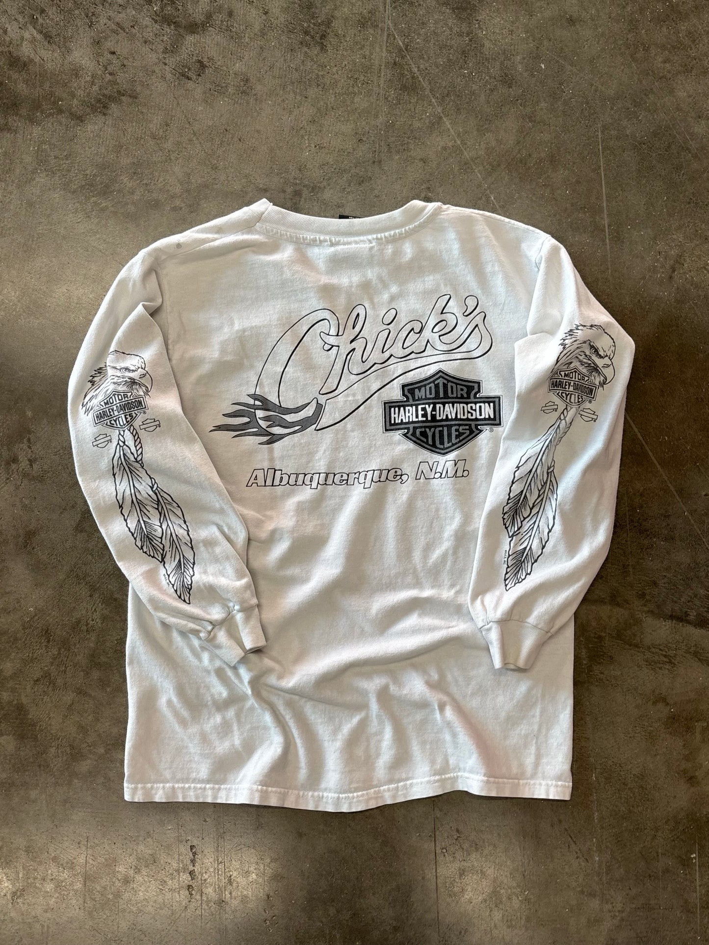 Vintage Harley Davidson Dreamcatcher Long sleeve size medium