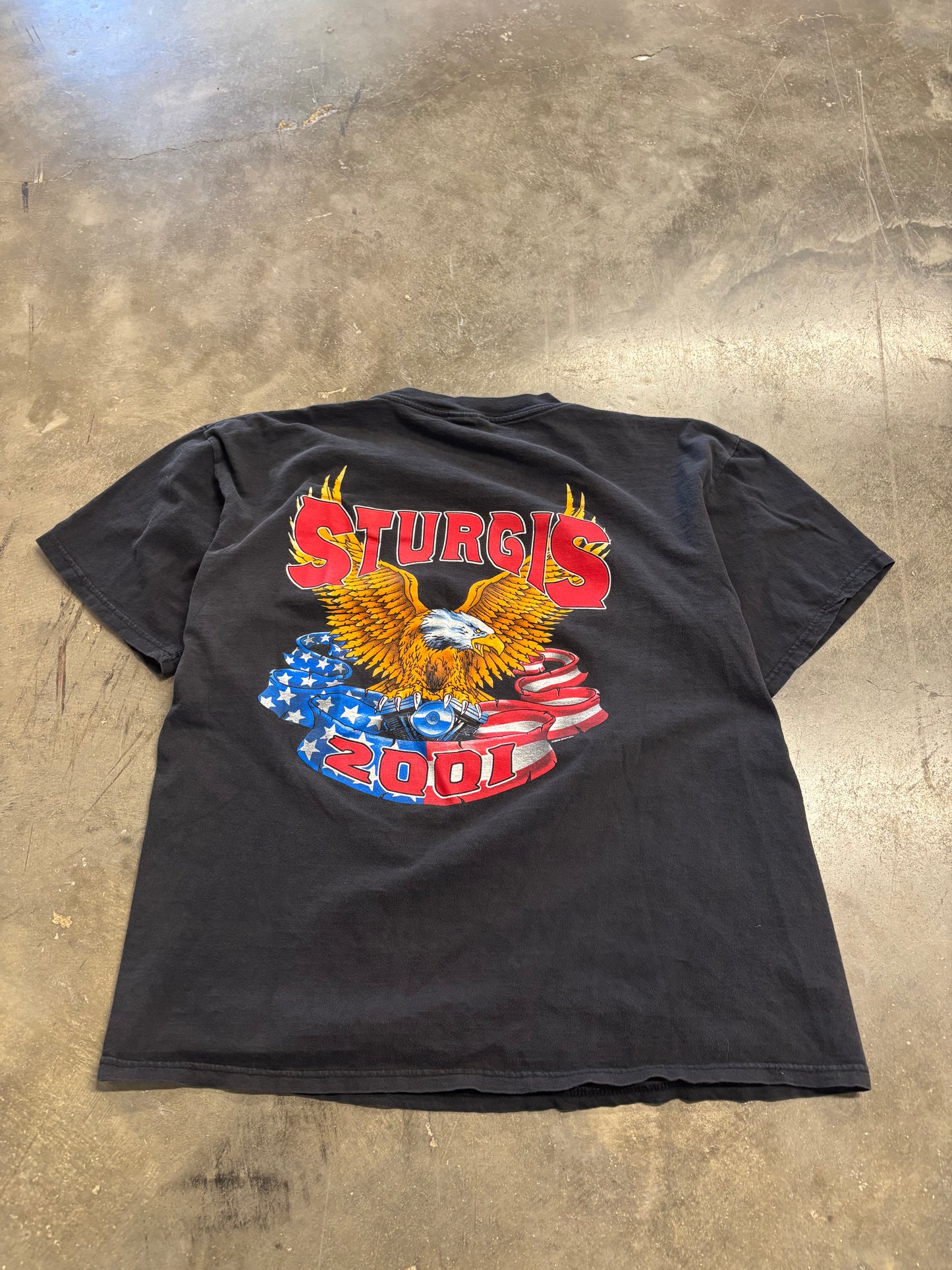 Vintage Sturgis shirt cattle size extra large fits large