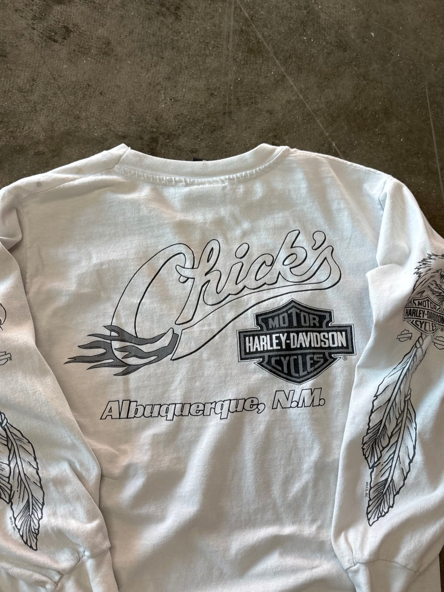 Vintage Harley Davidson Dreamcatcher Long sleeve size medium