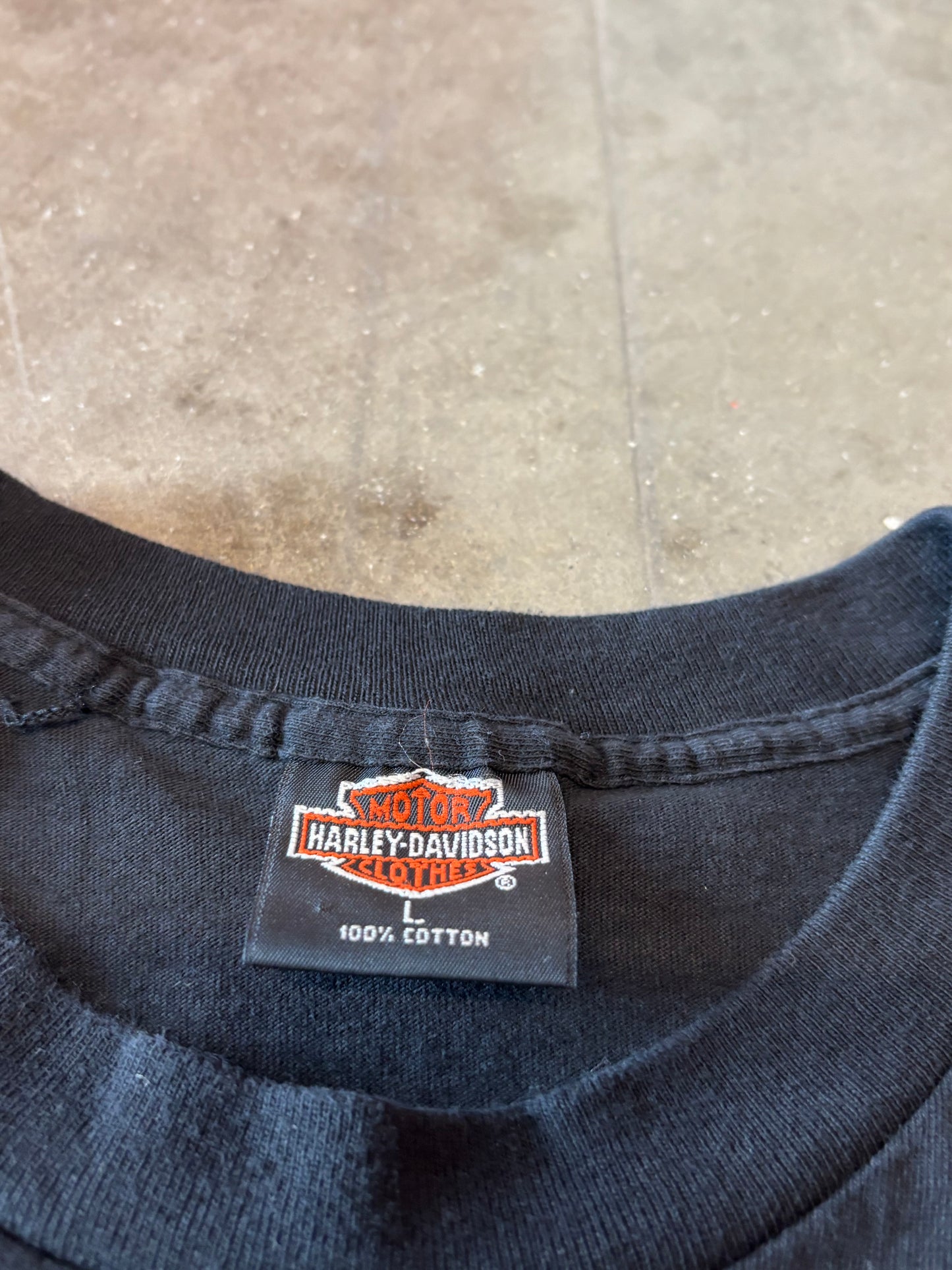 Vintage Harley Davidson Eagle Thunder shirt size large