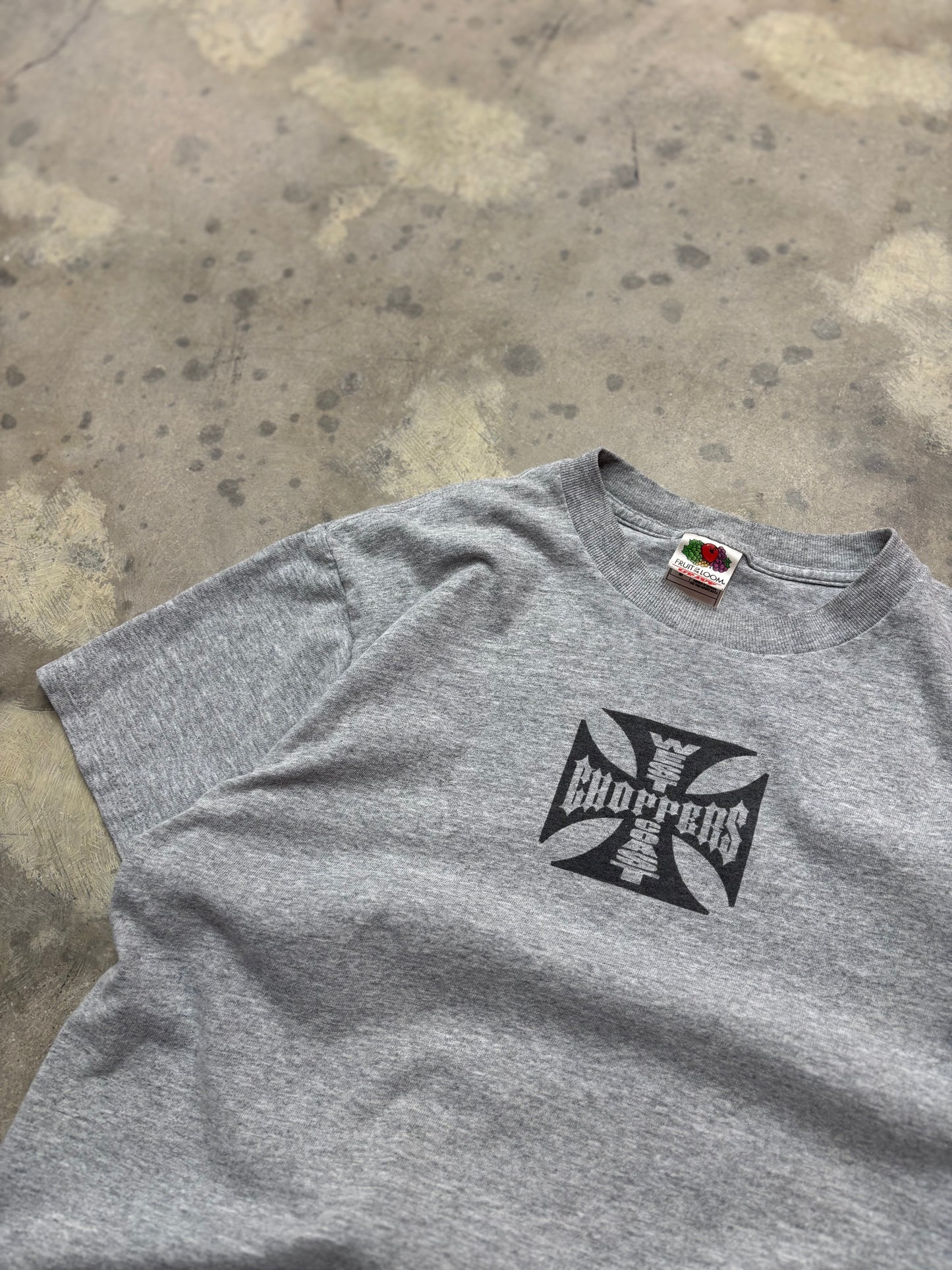 Vintage West Coast Choppers shirt size medium grey