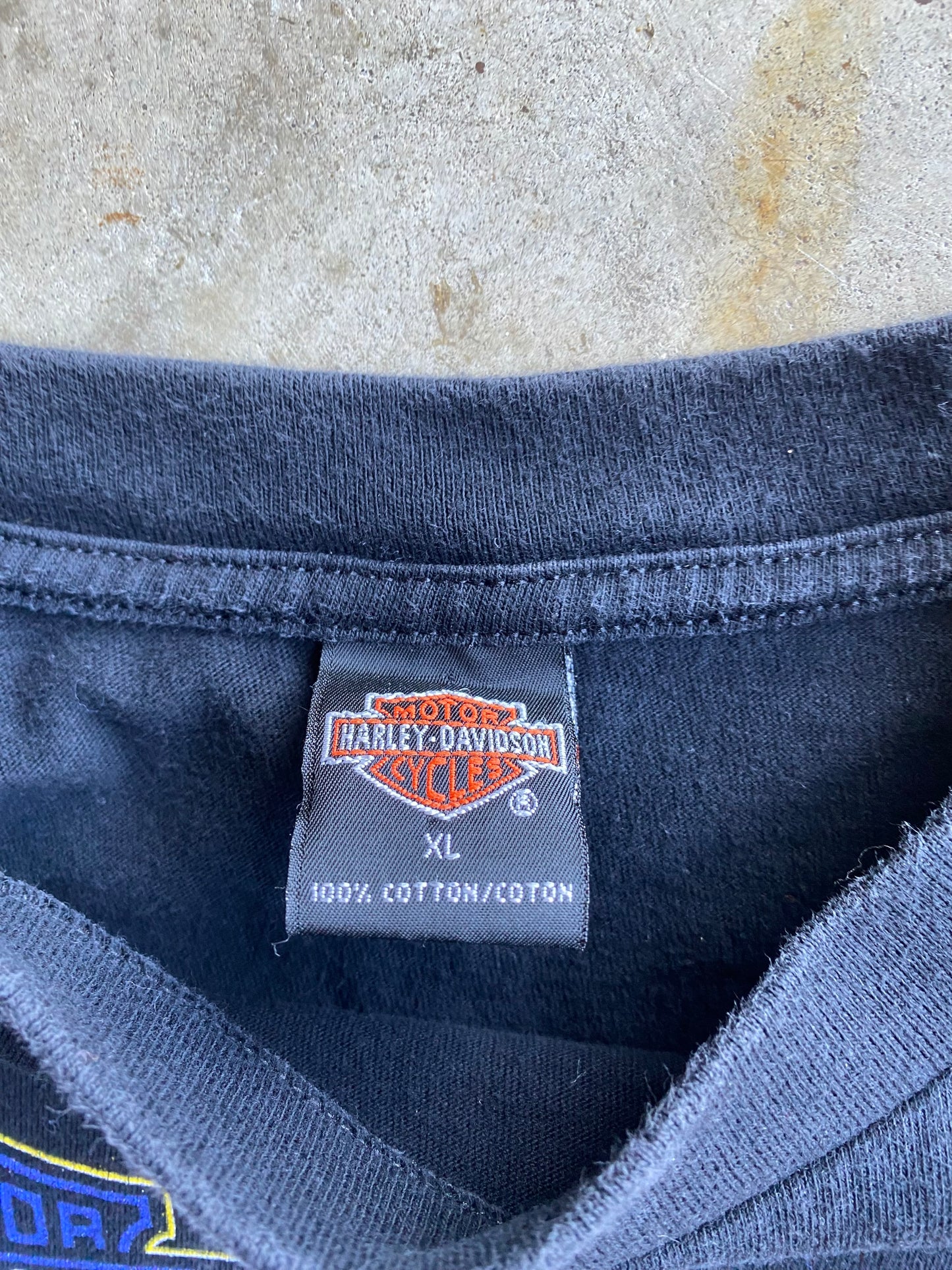 Vintage Harley Davidson Midnight rider shirt size extra large