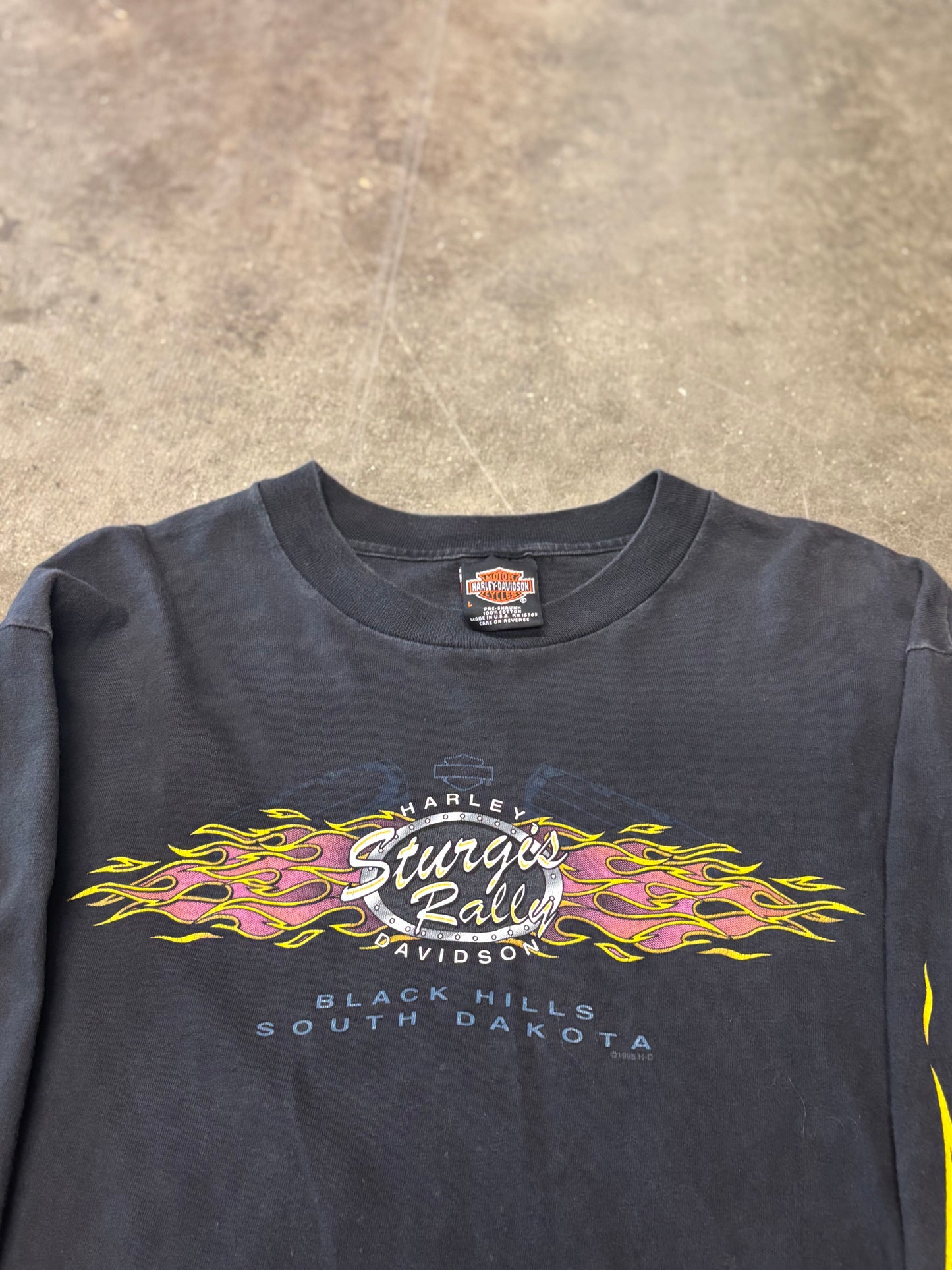 Vintage Harley Davidson Sturgis long sleeve size large