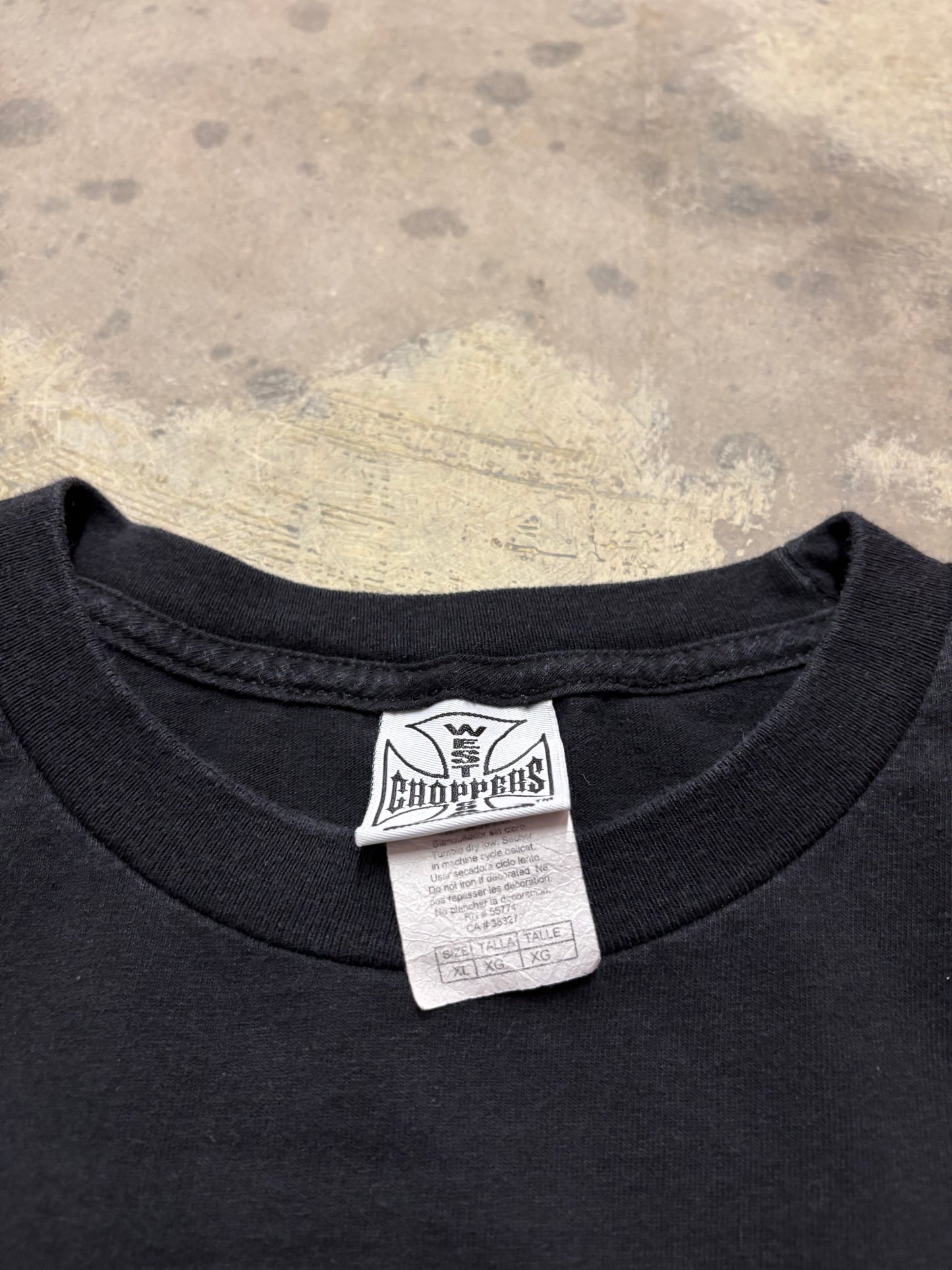 Vintage West coast choppers long sleeve size extra large