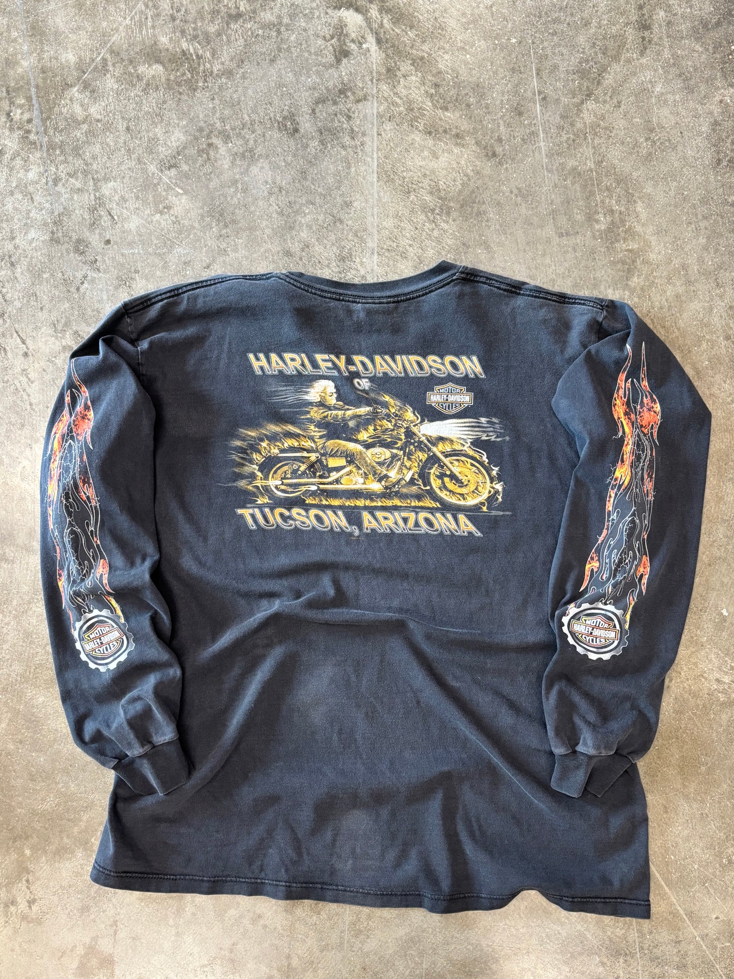 Vintage Harley Davidson sleeper pick long sleeve size xl