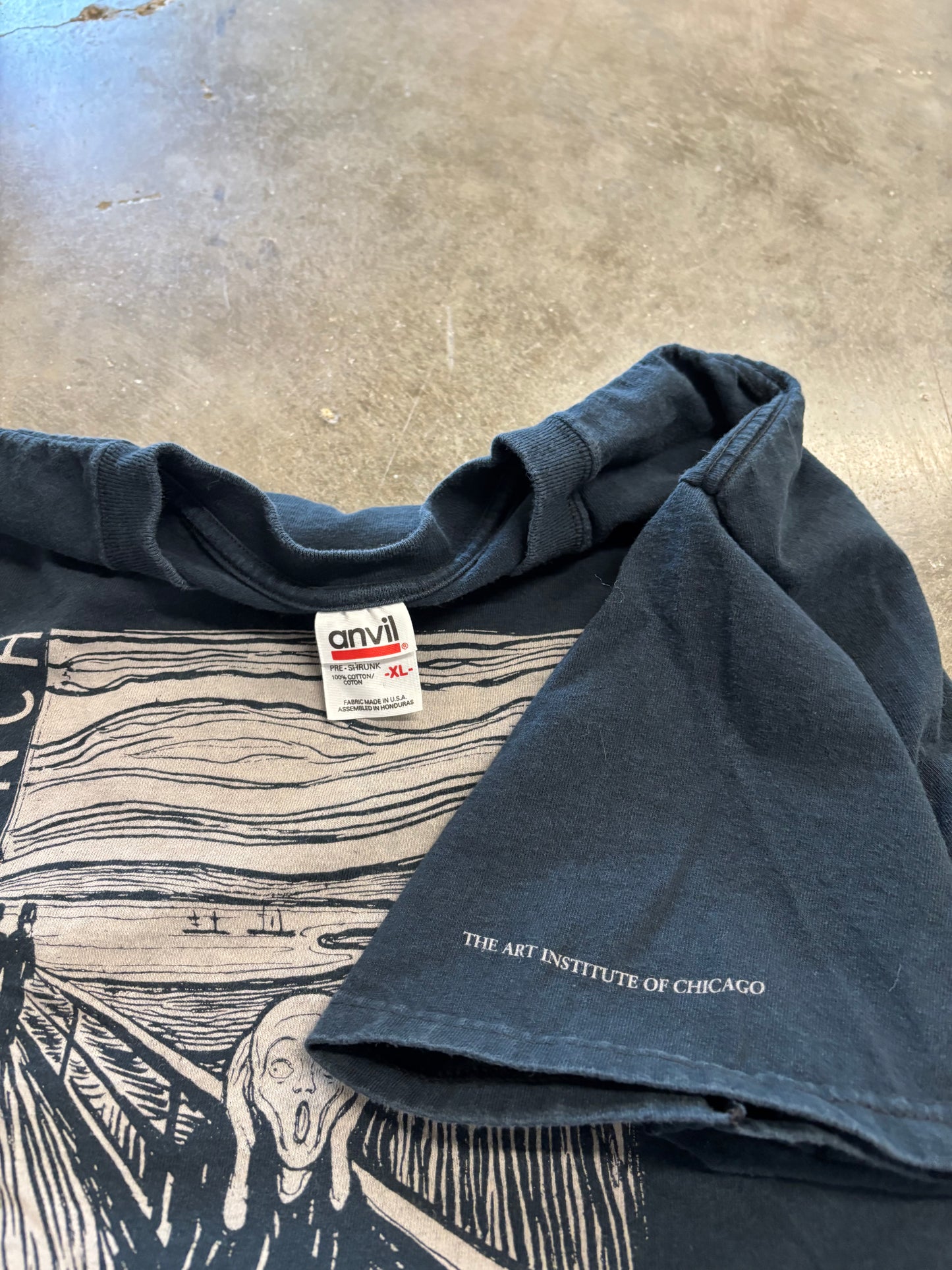 Vintage Edward Munch Scream shirt size XL