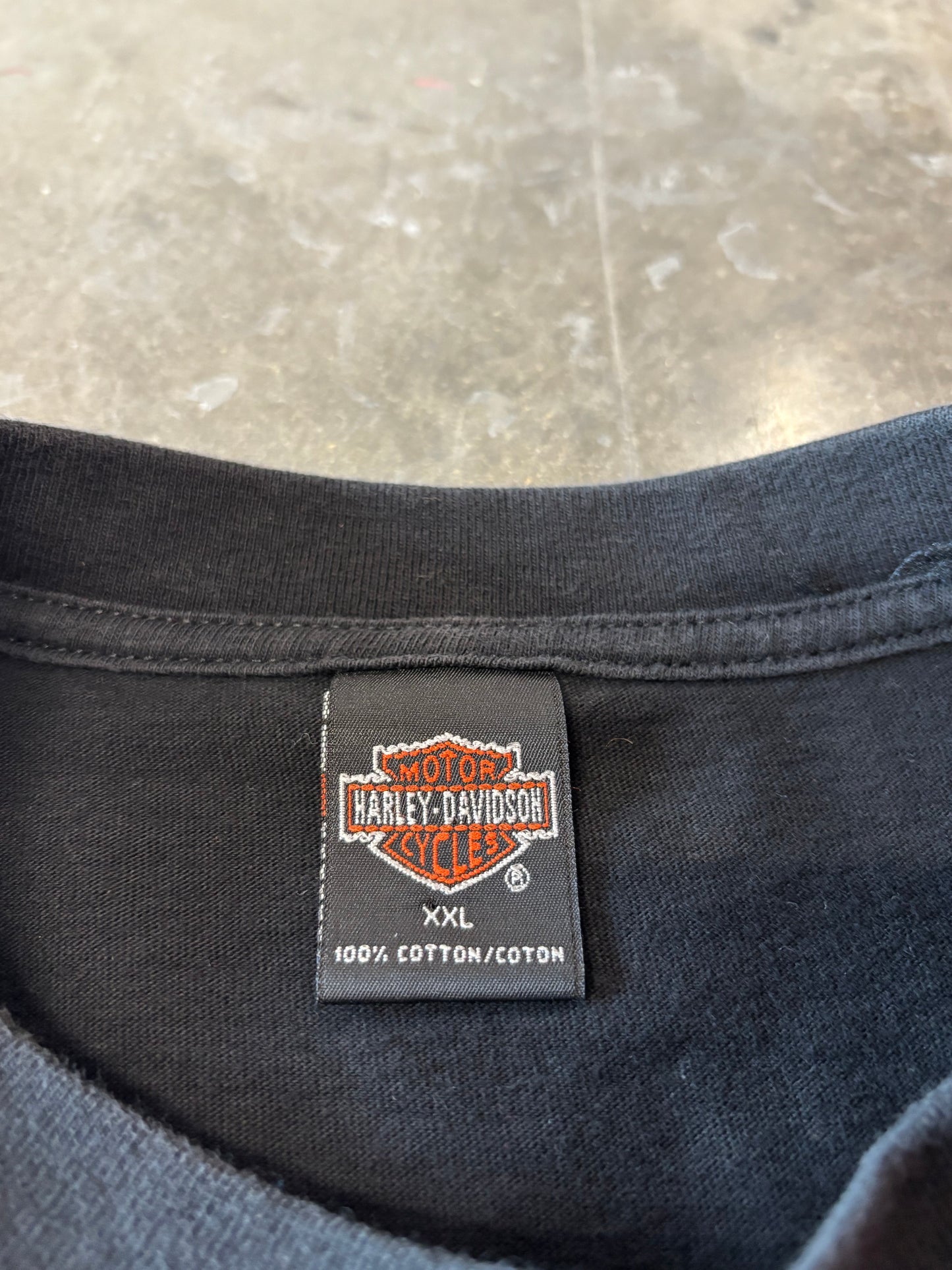 Vintage Harley Davidson purple Eagle shirt size xxl