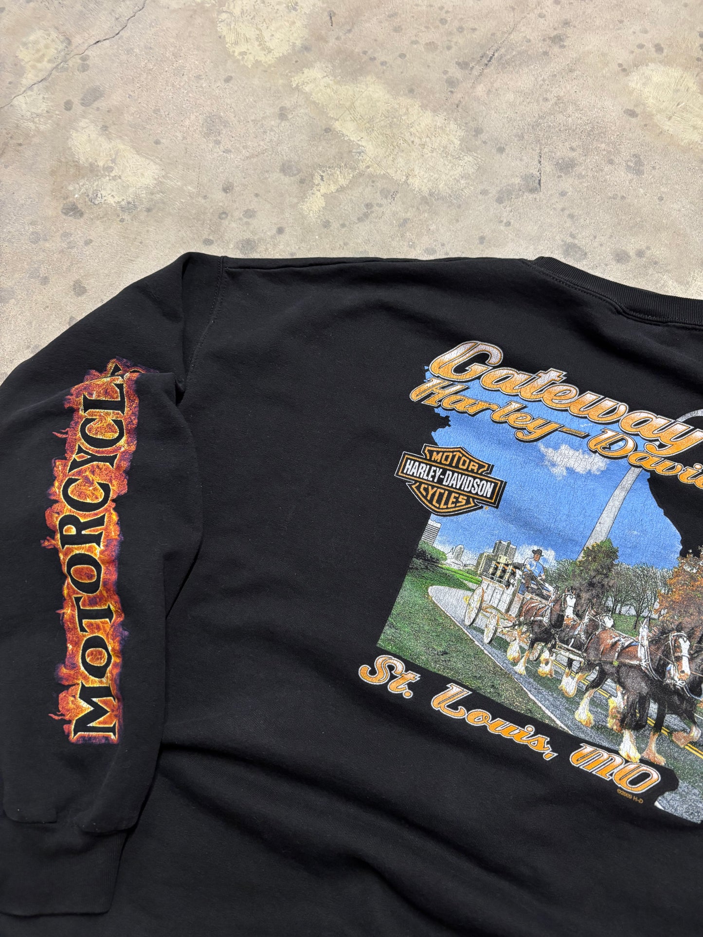 Harley Davidson Ride Hard Crewneck size XXL