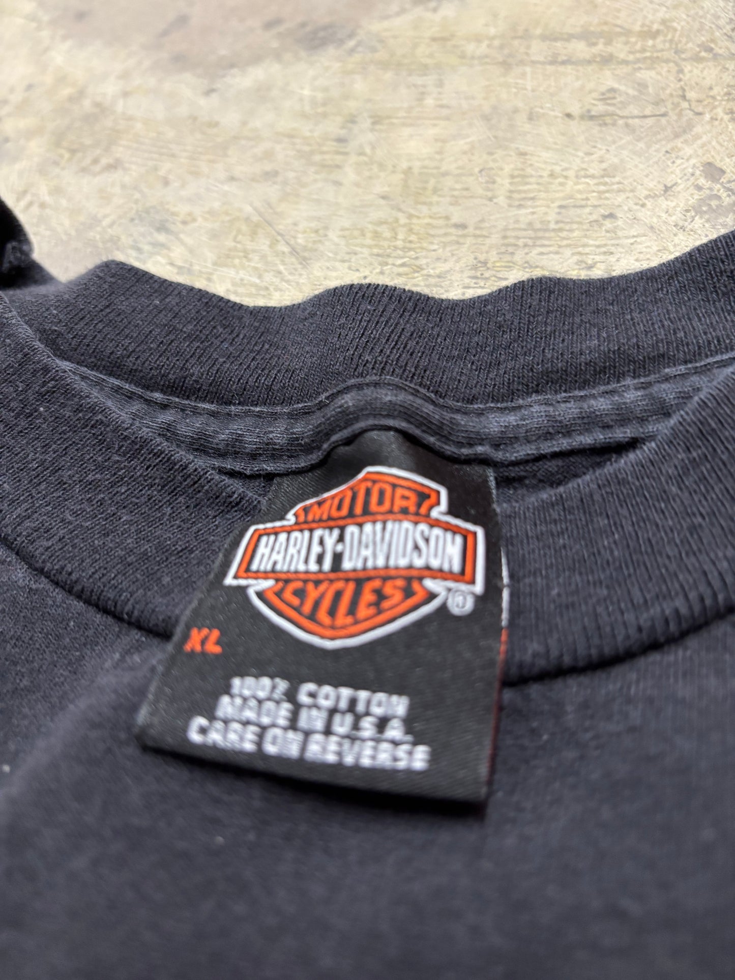 Vintage Harley Davidson spider web longsleeve shirt size XL