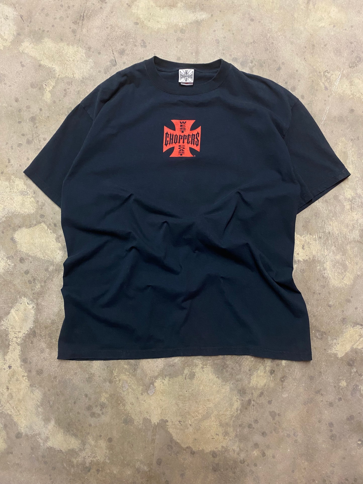 Vintage West Coast Choppers Red Logo shirt size XXL