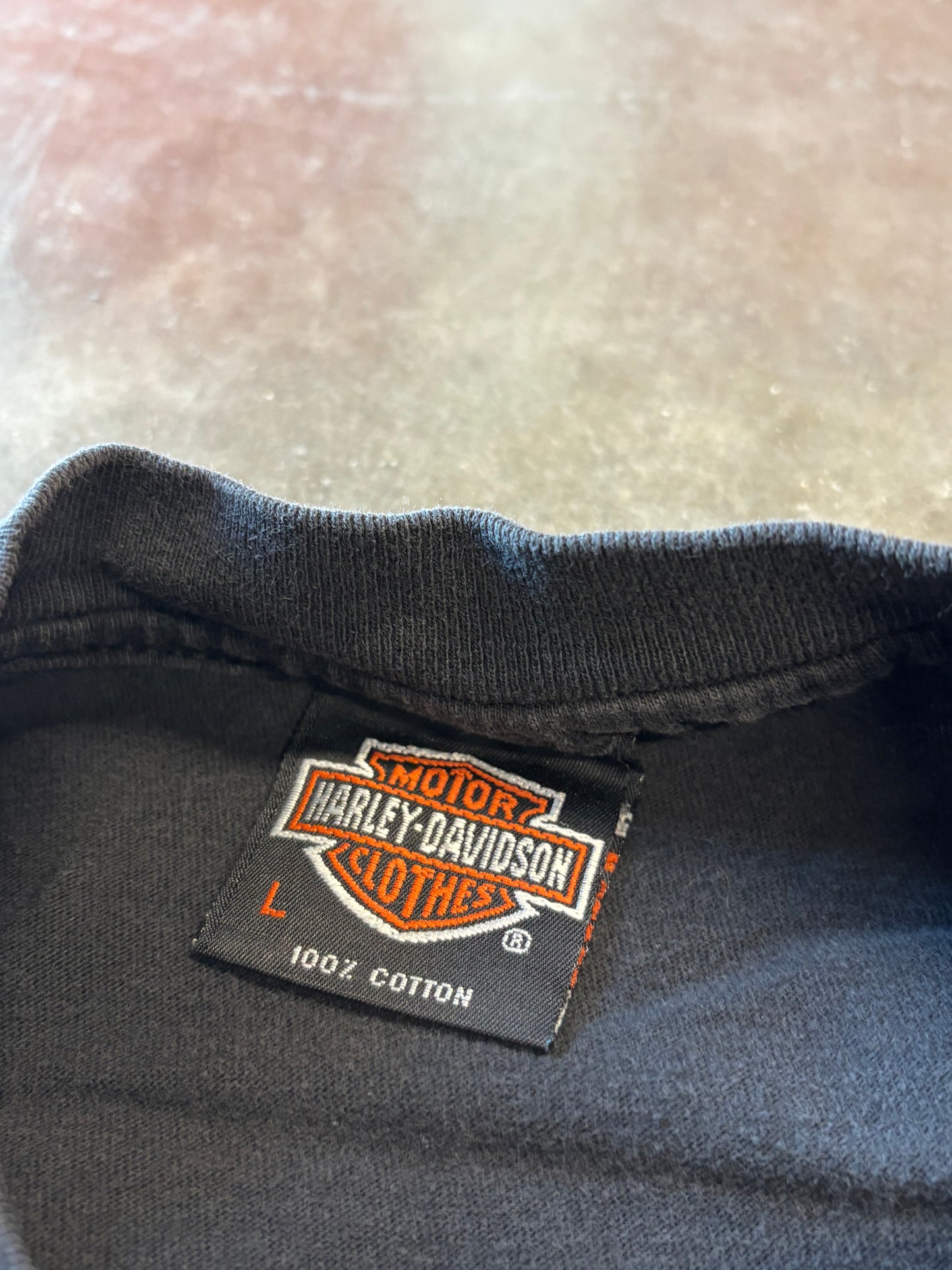 Vintage Harley Davidson Russia shirt size large