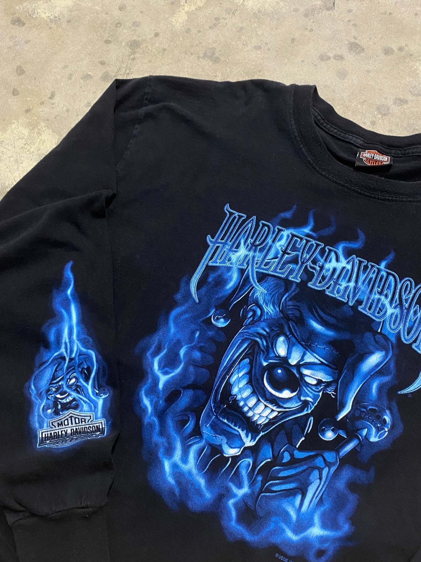 Harley Davidson Joker Long sleeve shirt size extra large