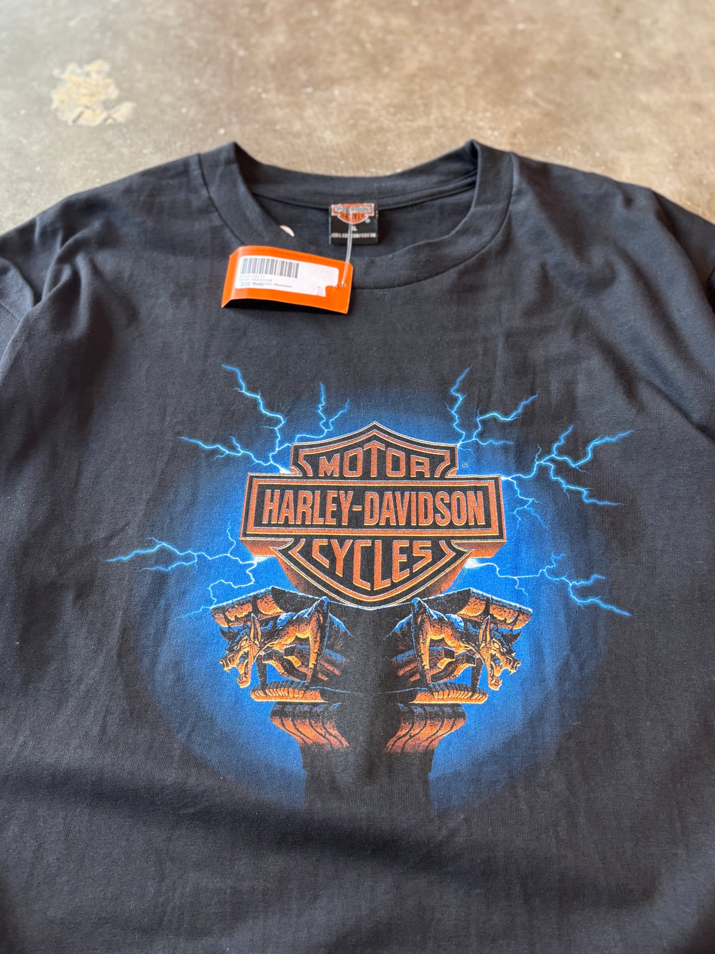 Vintage Harley Davidson Gargoyle shirt size large