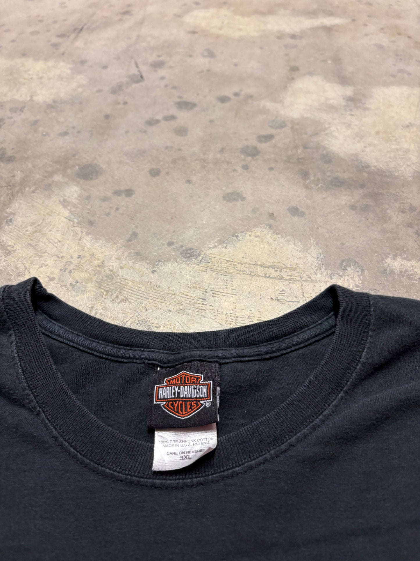 Vintage Harley Davidson skull long sleeve shirt size XXXL