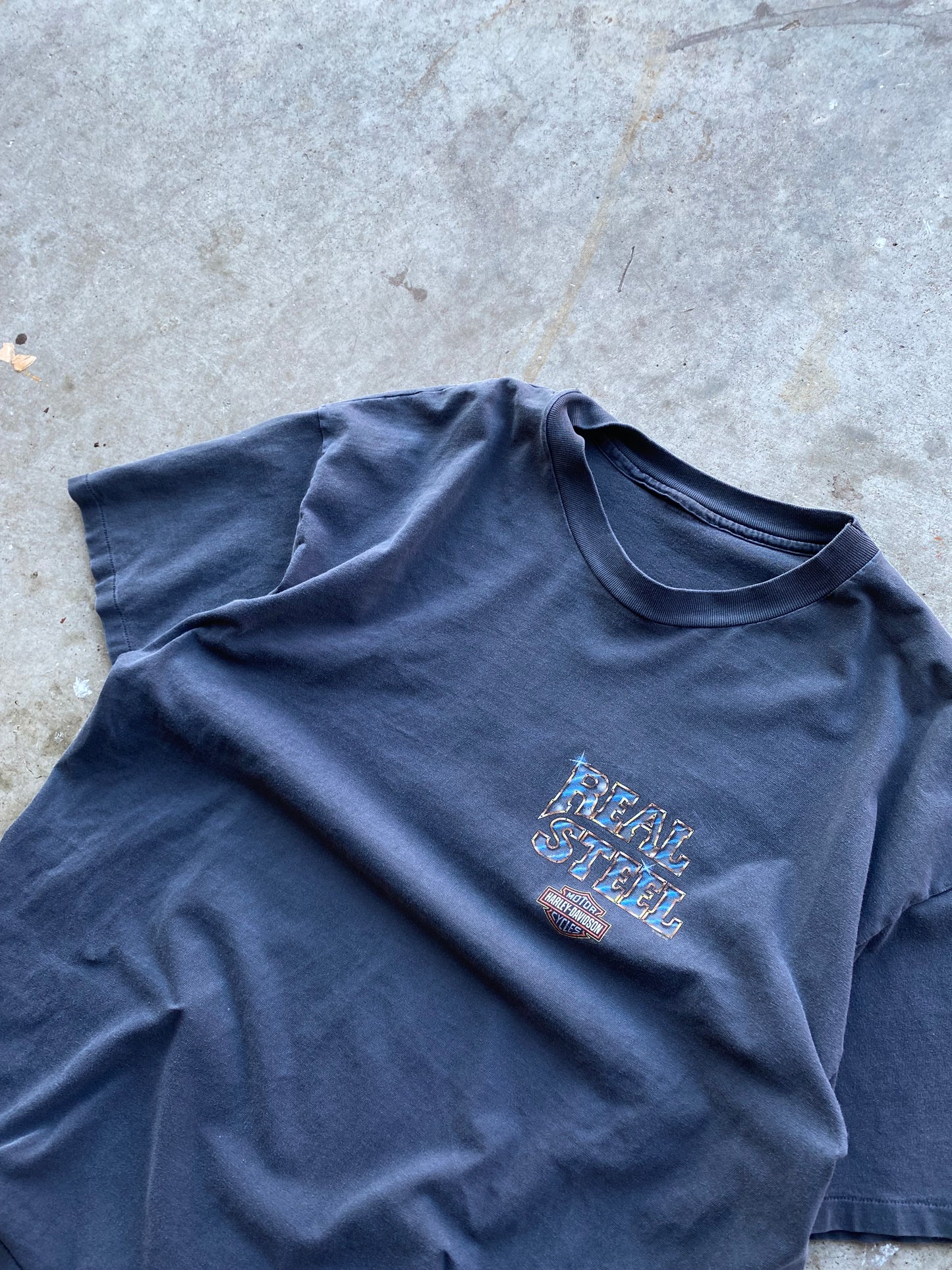 Vintage Harley Davidson Real Steel shirt size XXL