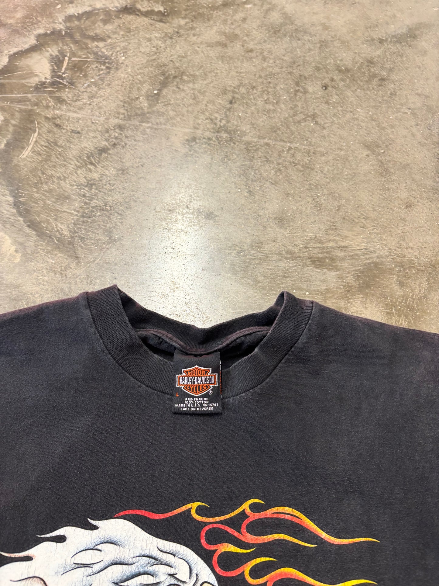 Vintage Harley Davidson Screaming Eagle Long sleeve size large