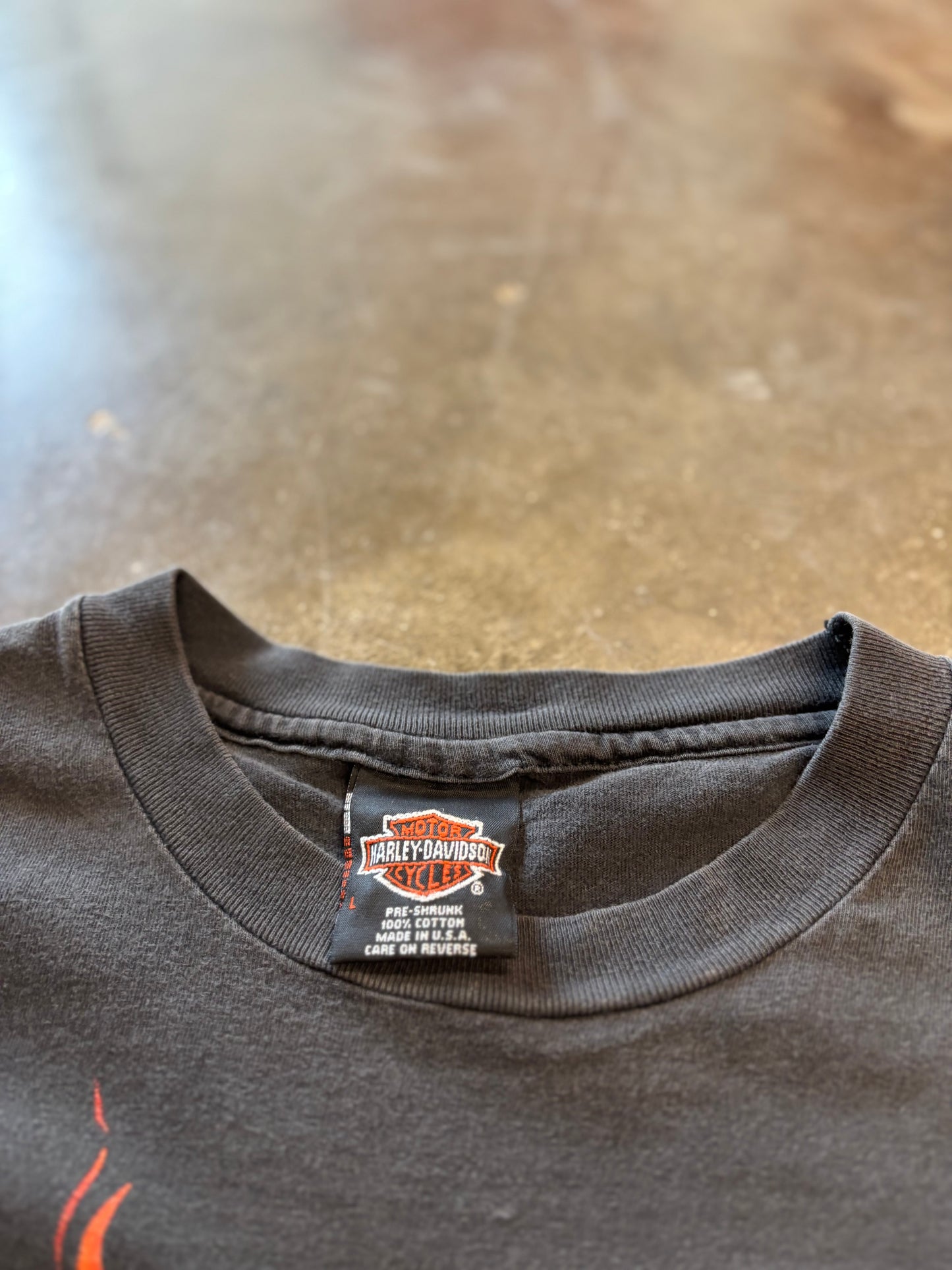 Vintage Harley Davidson untamed long sleeve size large