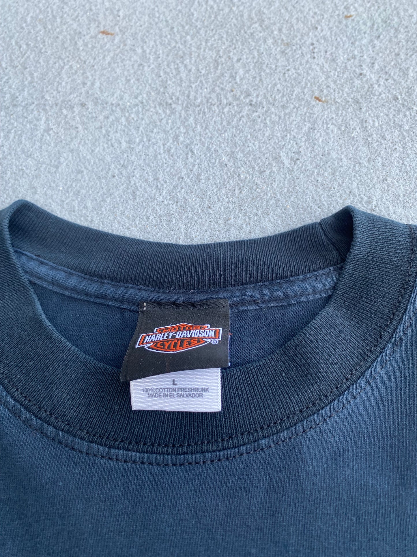 Vintage Harley Davidson Screaming Eagle Long sleeve Size Large