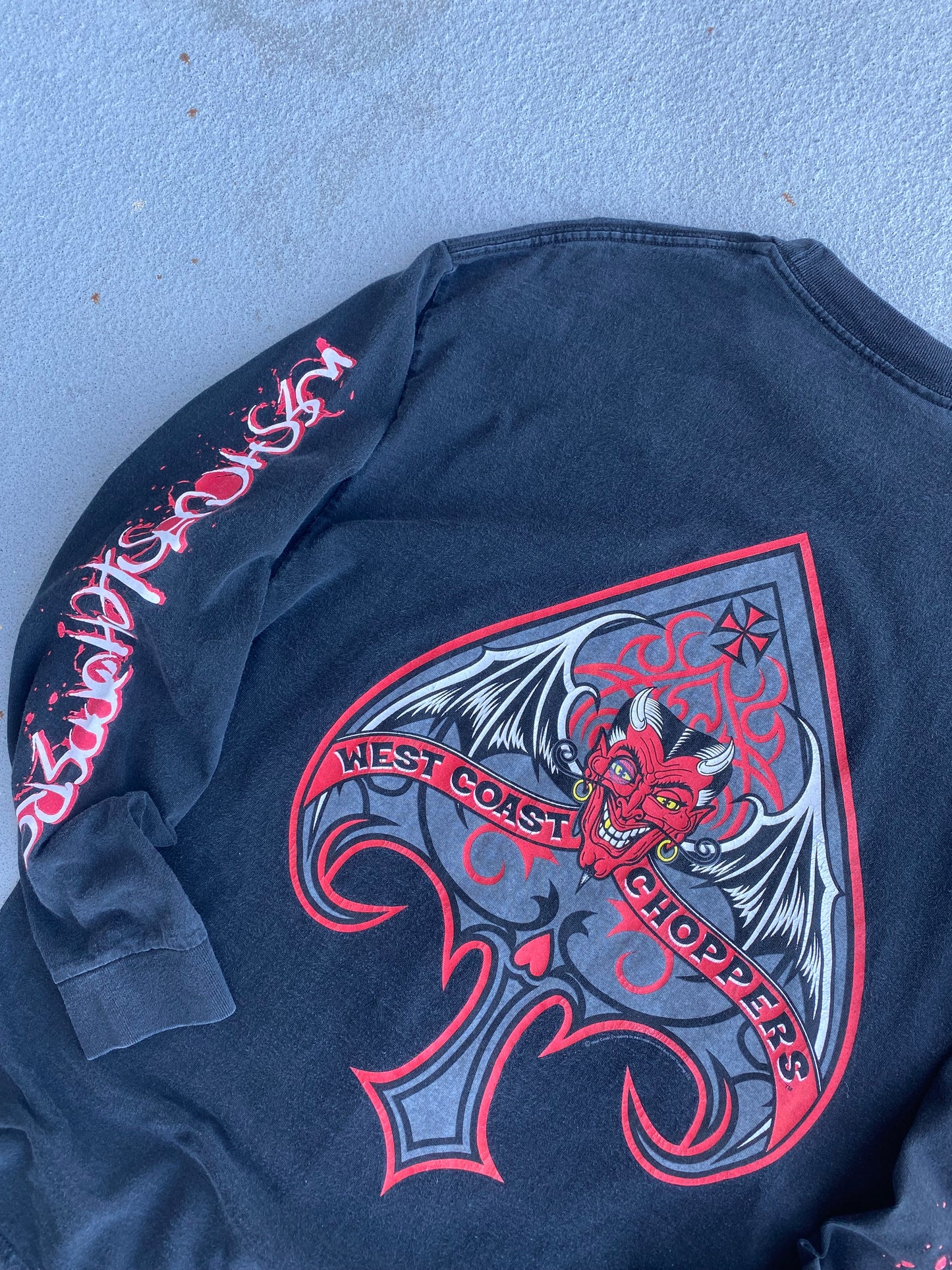 Vintage Jesse James West Coast Choppers long sleeve size XL