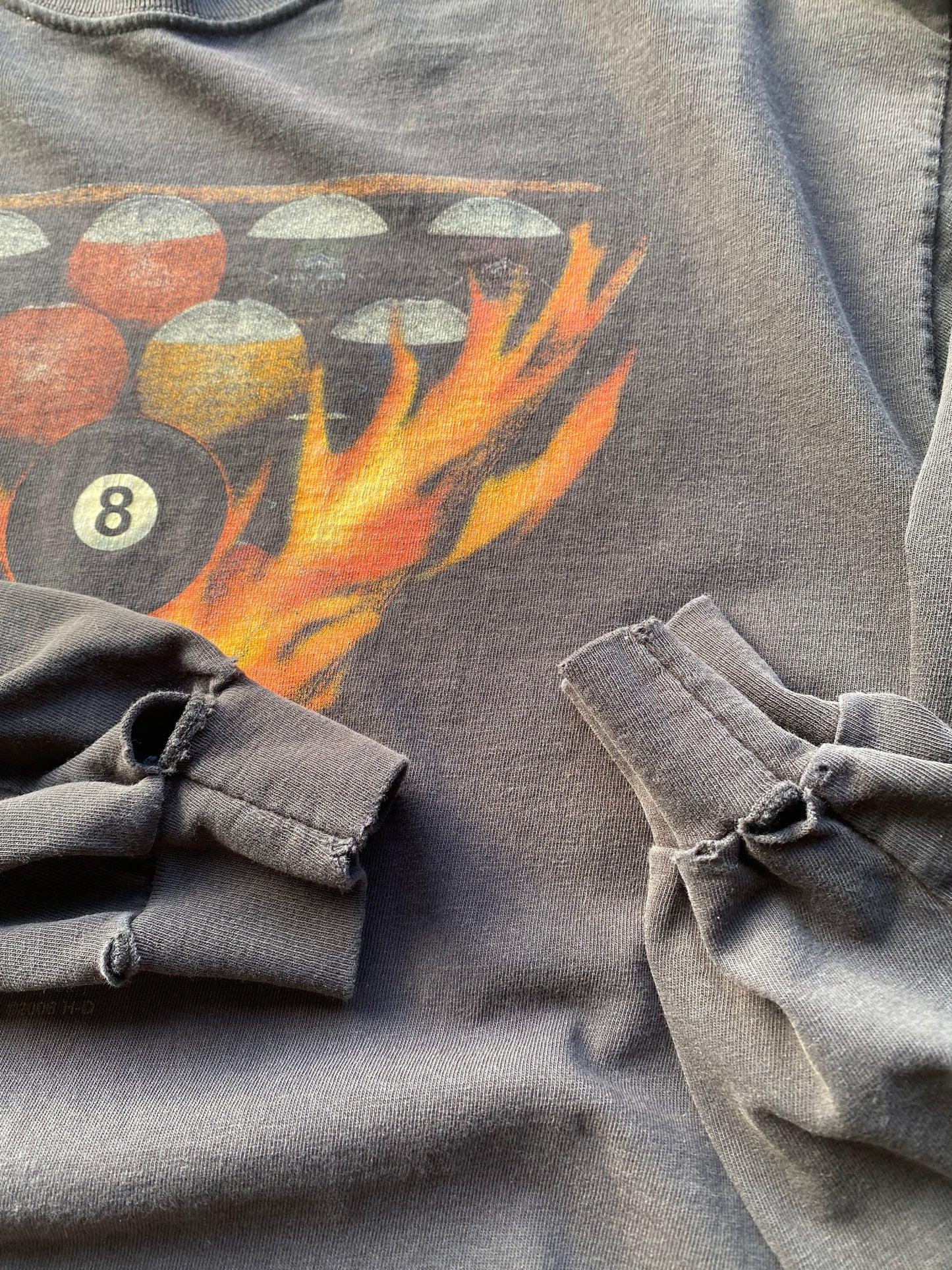 Harley Davidson Pool ball long sleeve size large
