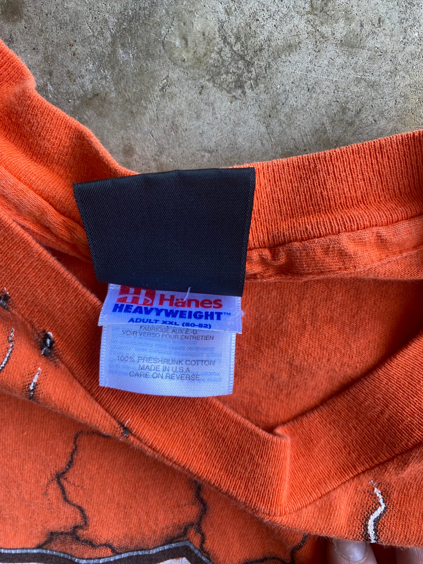 Vintage Harley Davidson lightning AOP shirt size XXL