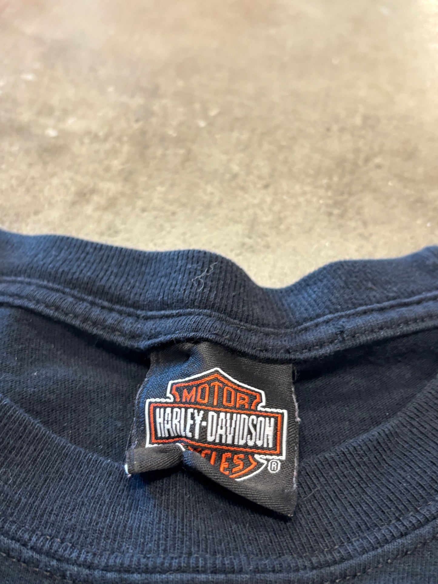 Vintage Harley Davidson inferno long sleeve size large