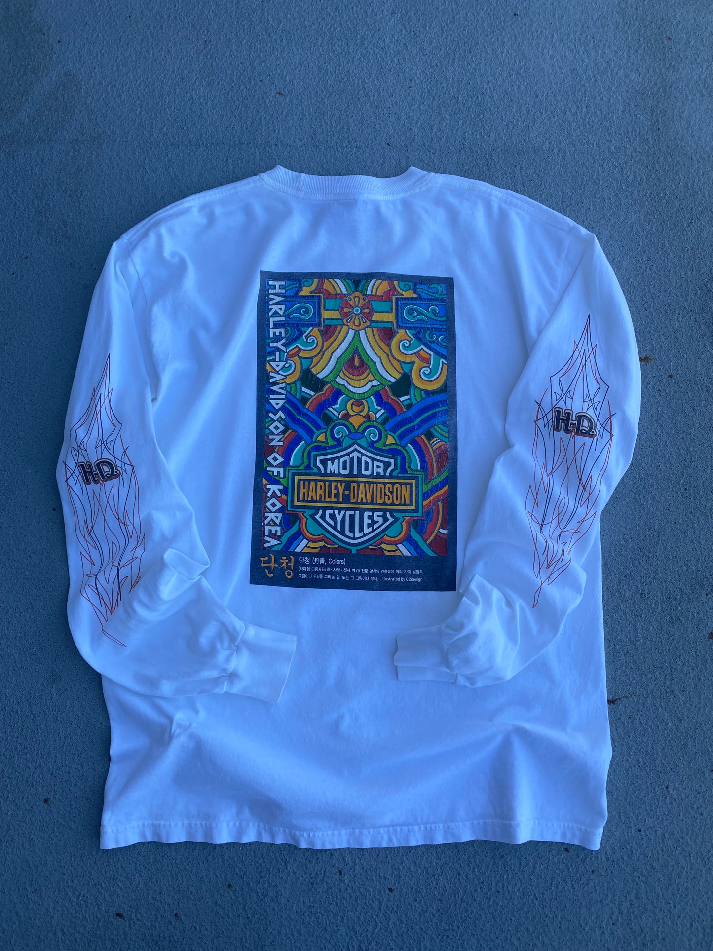 Harley Davidson Japan Poker Long sleeve size large