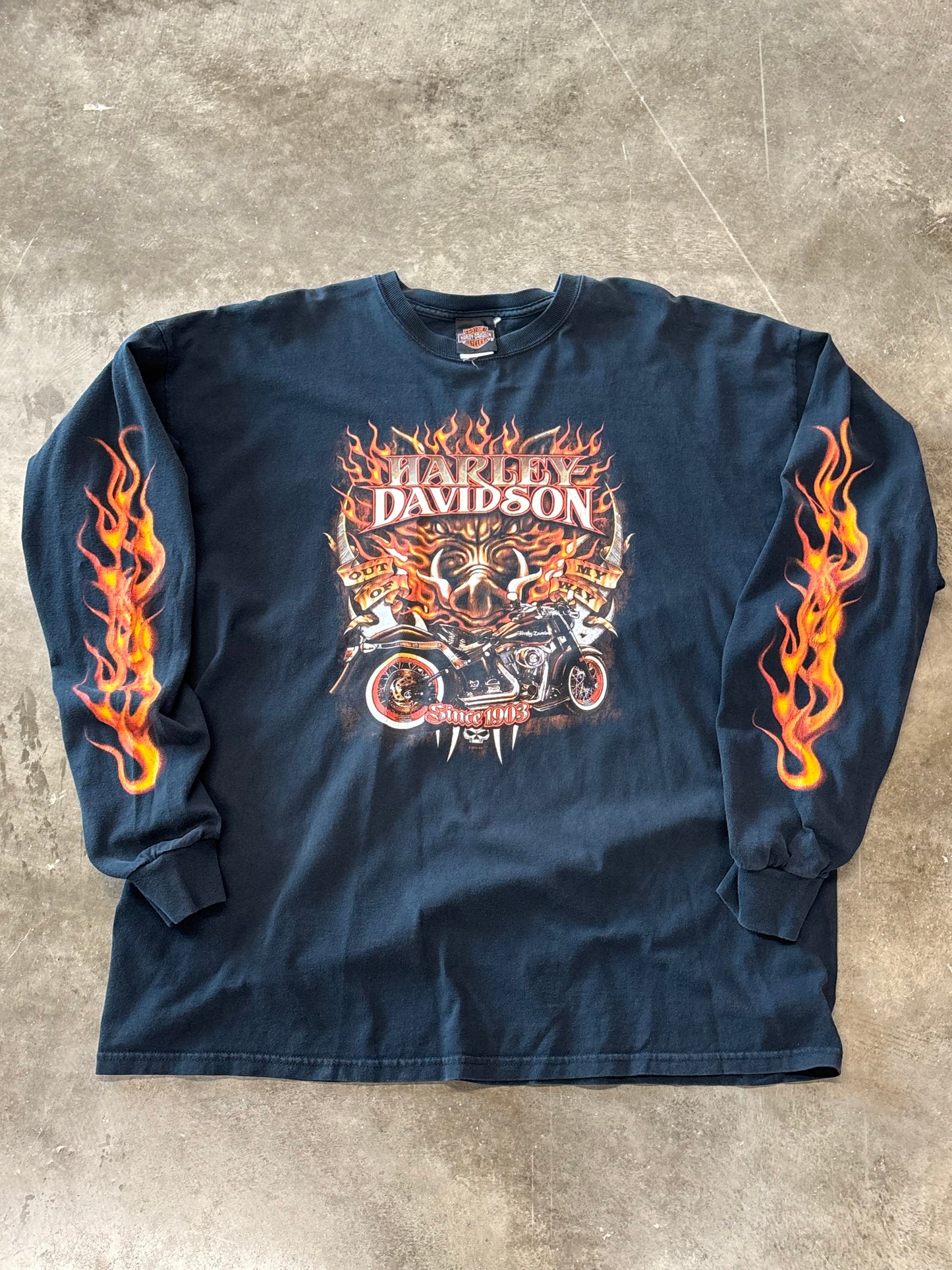 Harley Davidson Hog long sleeve size xl