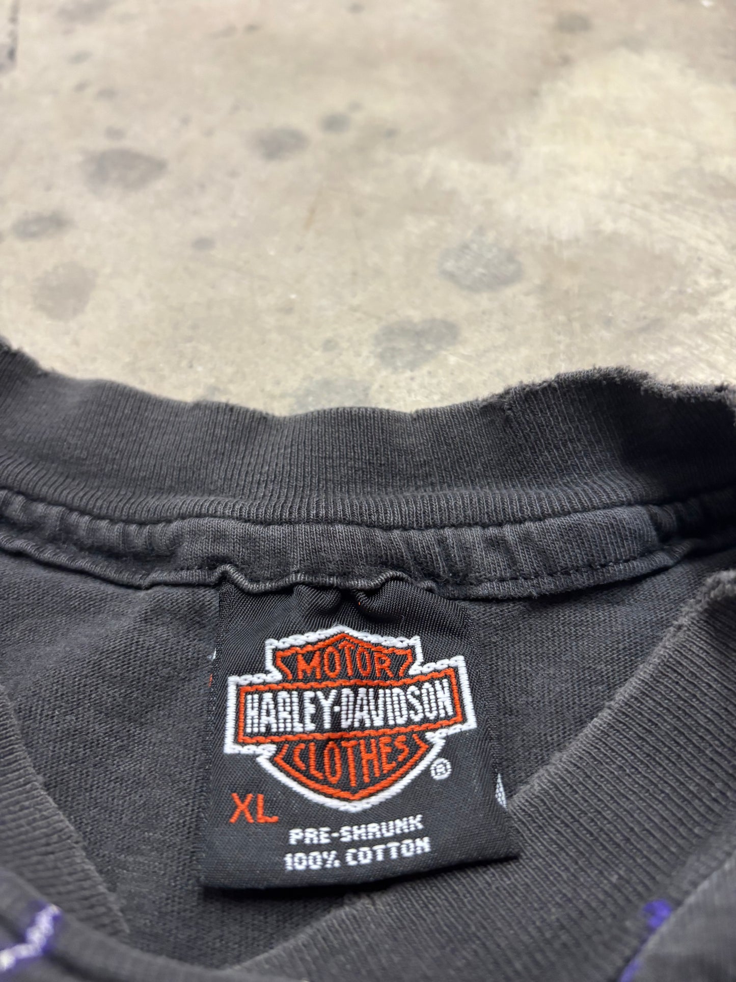 Vintage Harley Davidson thunder and lightning shirt size XL