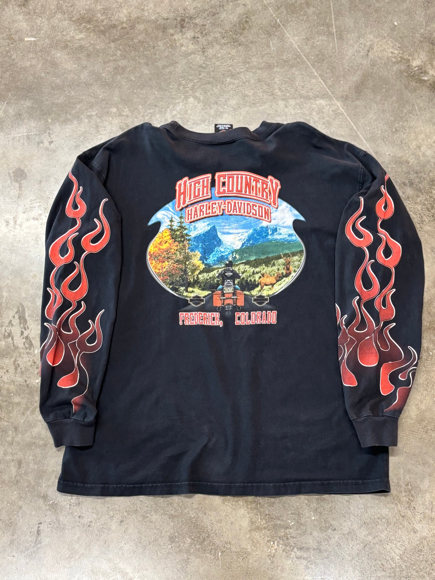Harley Davidson lava long sleeve size xl